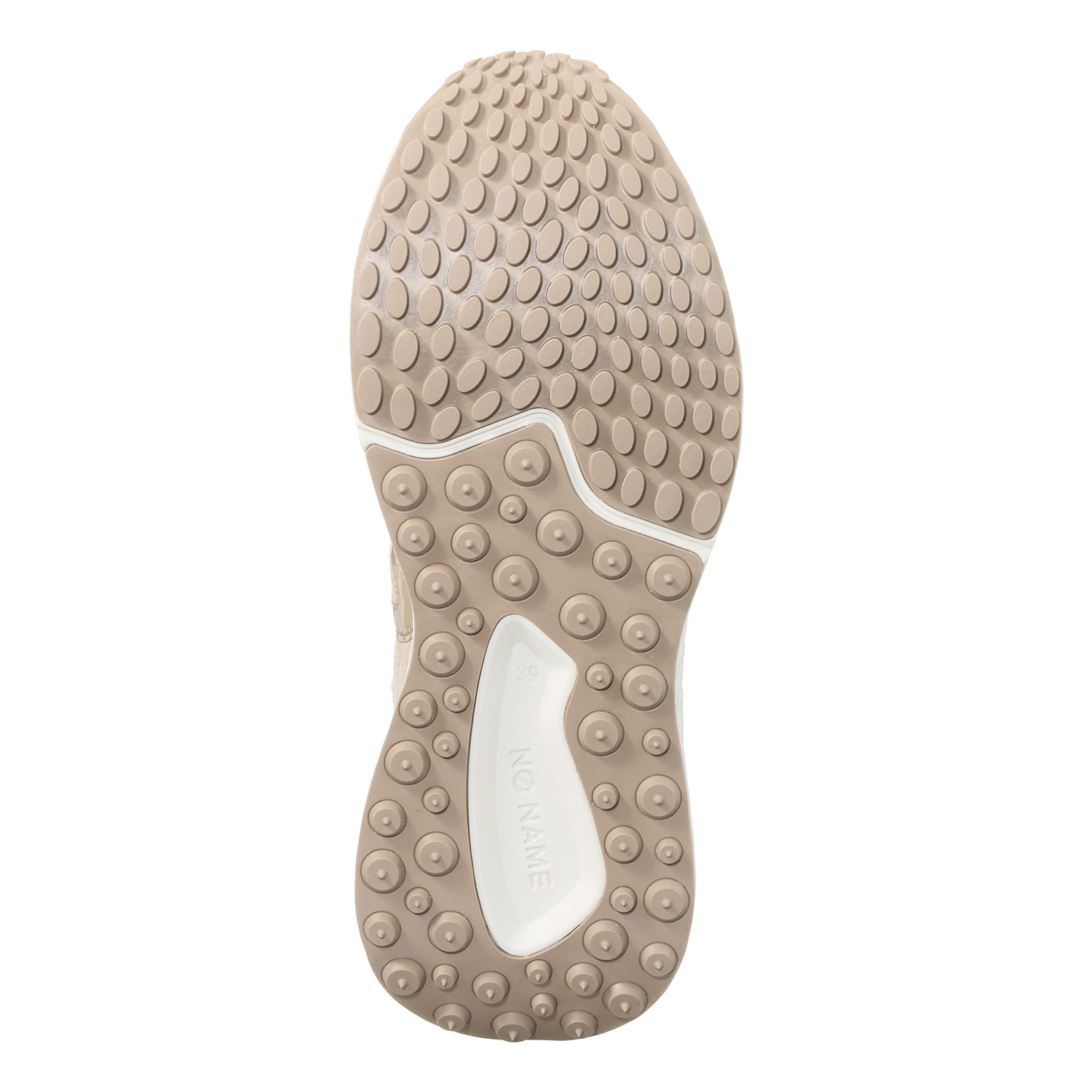 ノーネーム 牛革スエード ボアスニーカー “カーター”