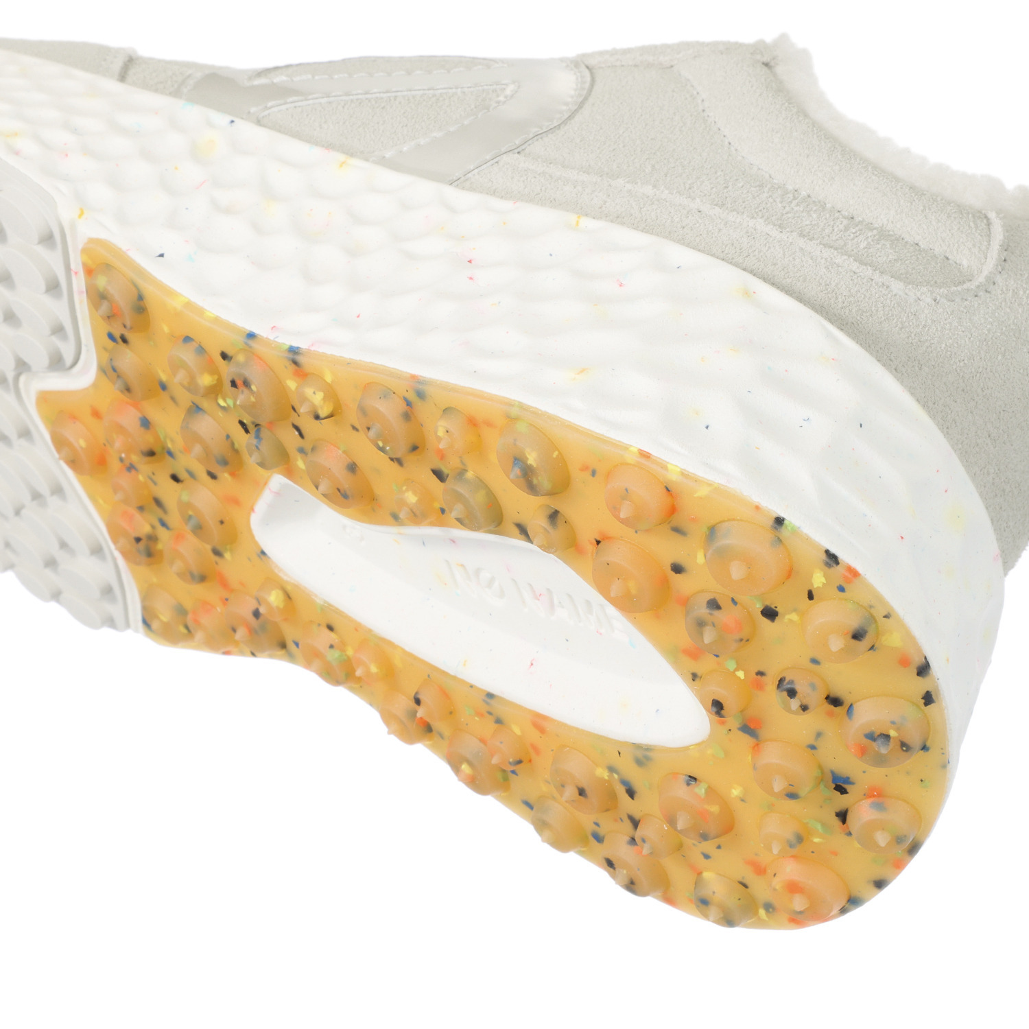 ノーネーム 牛革スエード ボアスニーカー “カーター”