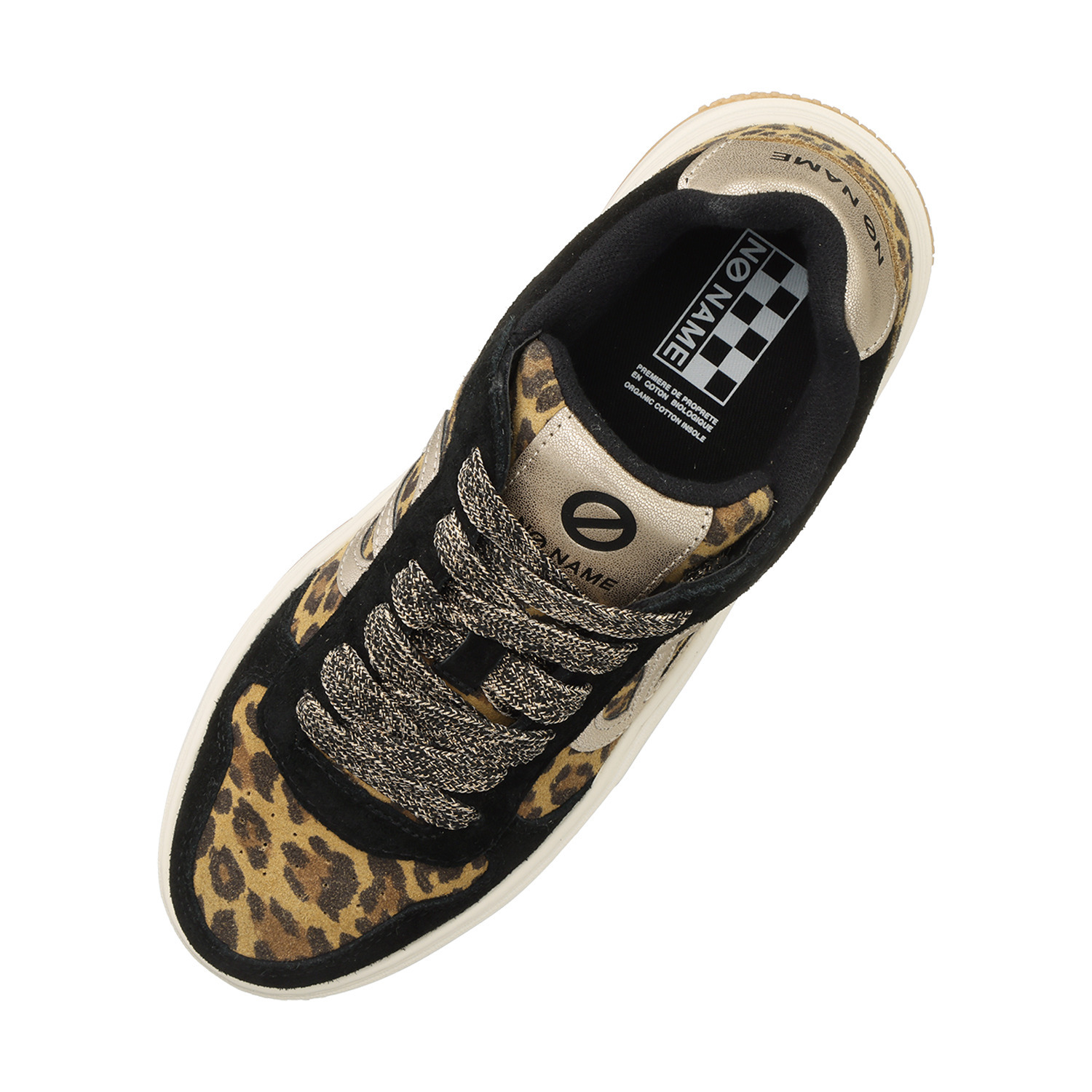 ノーネーム マテリアルミックス スニーカー “アリソン”