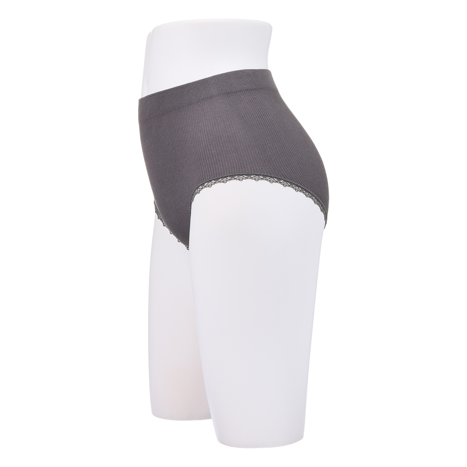 美人工房 抗菌防臭 なめらかモダール混 リブショーツ４枚セット