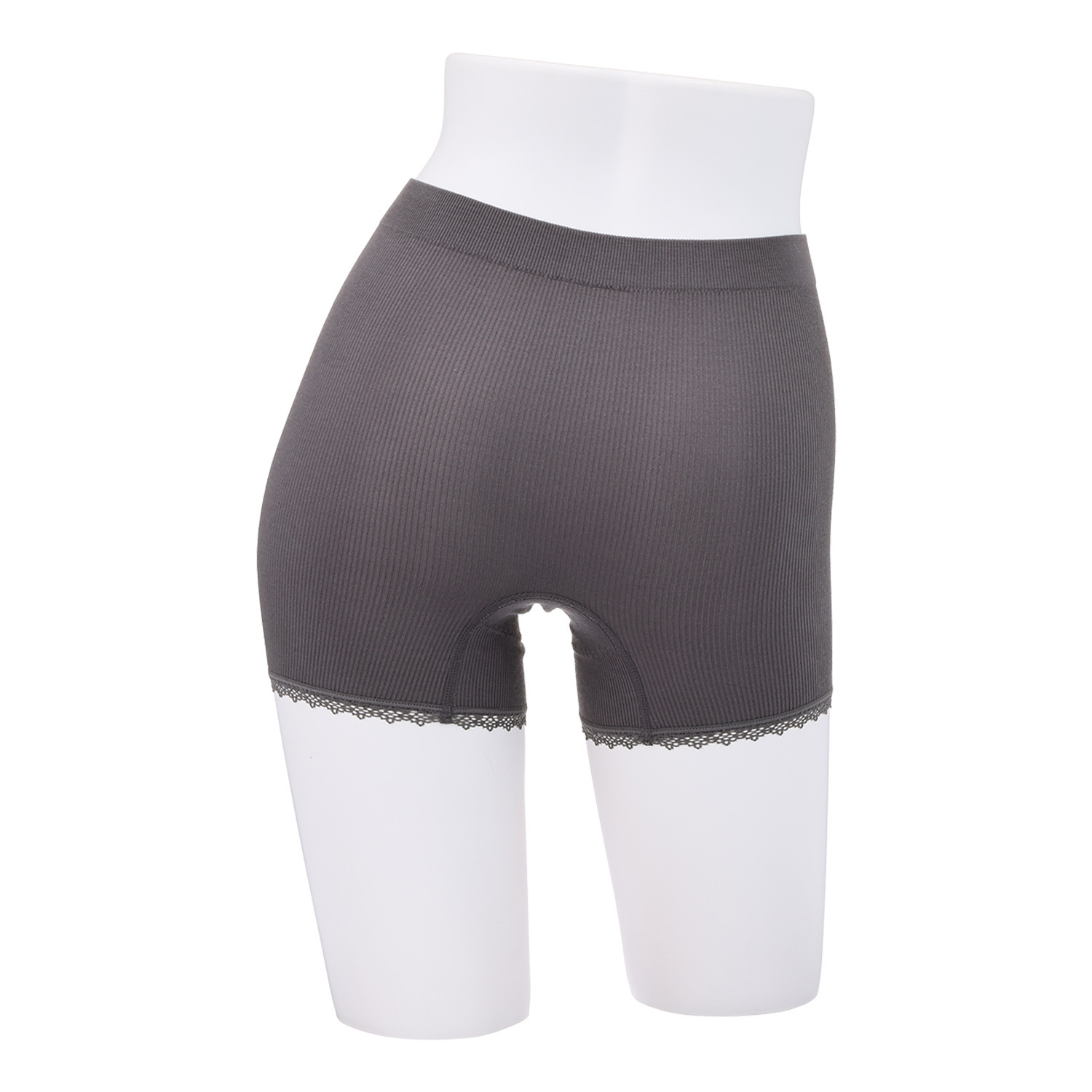 美人工房 抗菌防臭 なめらかモダール混 一分丈リブショーツ ３枚セット