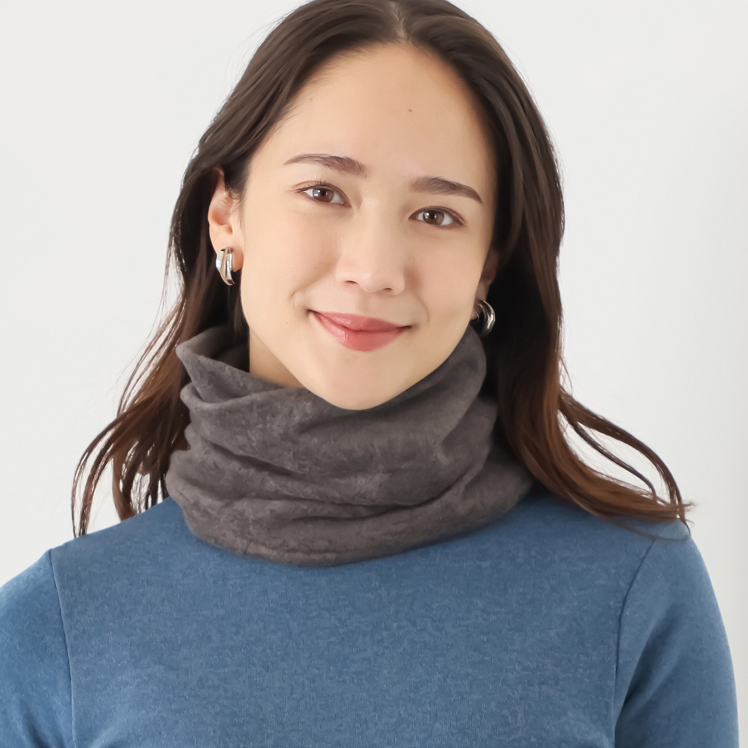 ココンライフ　ドゥ 吸湿発熱・吸放湿 “サーモギア” 両面起毛スヌード