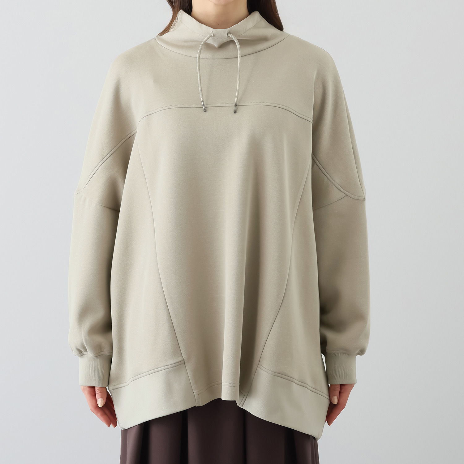 ヨーコモリモト ハイネック デザインチュニック