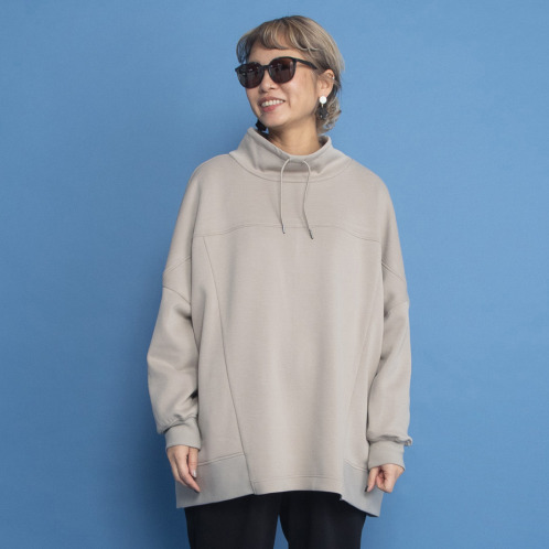 ヨーコモリモト ハイネック デザインチュニック