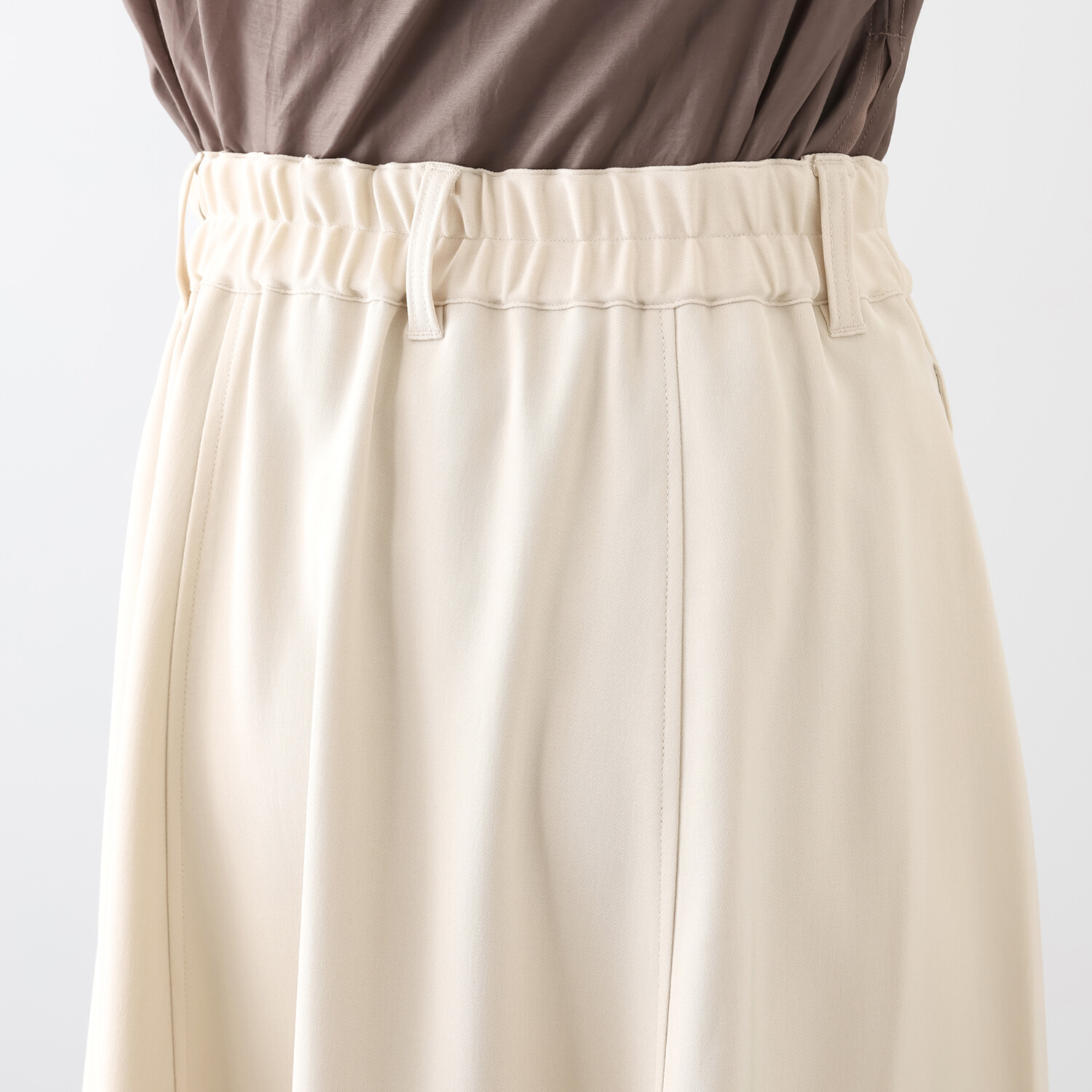ヤエアジュテ タック＆フレアー ラクしてスタイルＵＰ 魅せるロングスカート