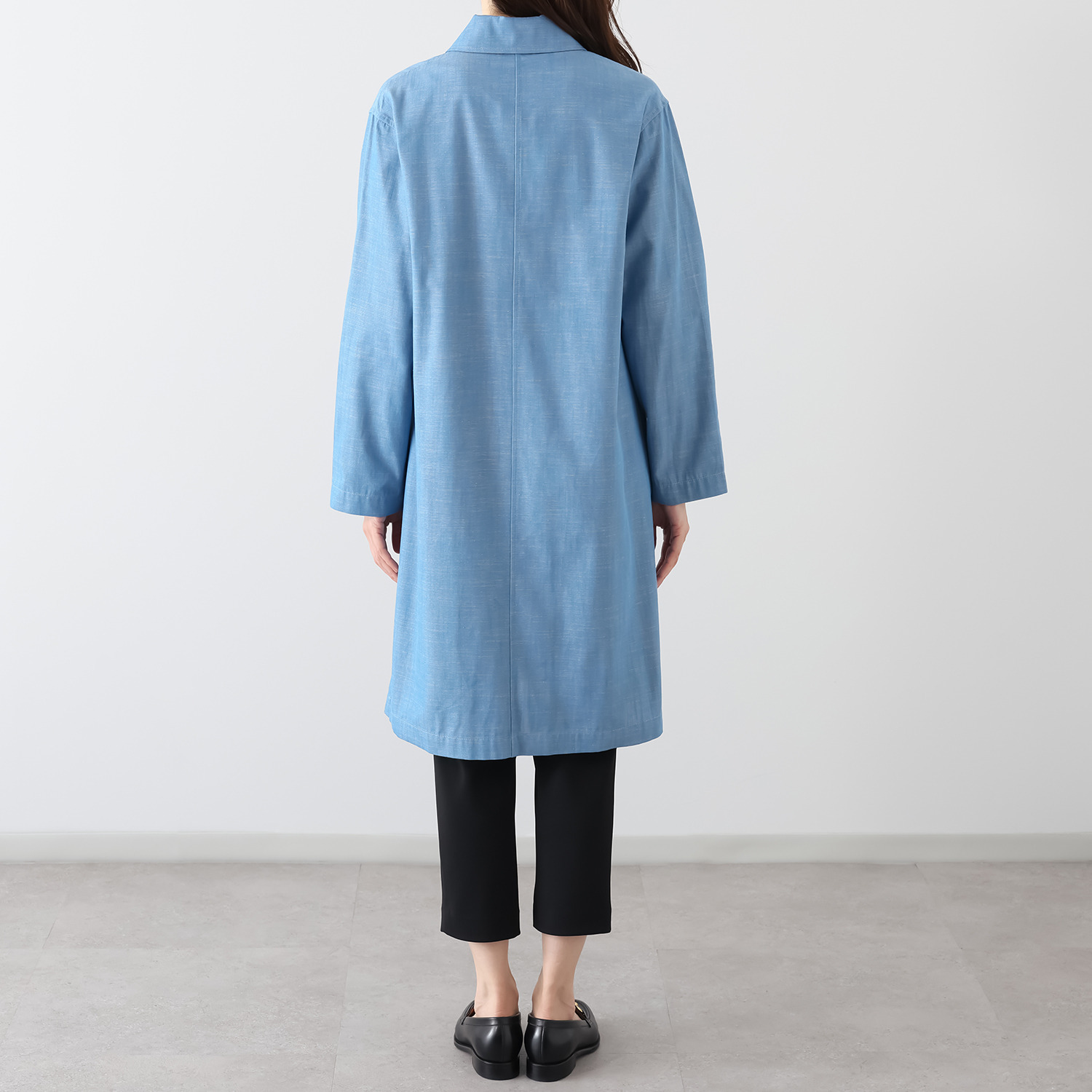 シャビージェンティール ダンガリー生地 シャツジャケット