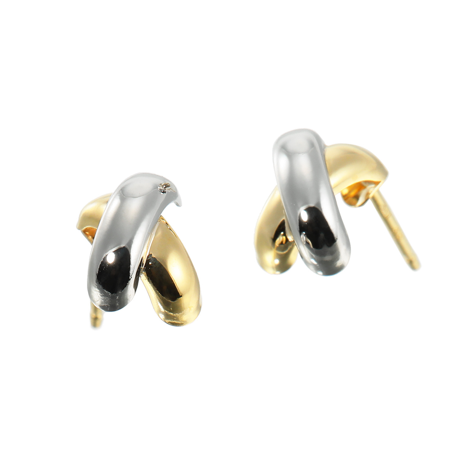 エムイー・ブリランテ １８Ｋ＆プラチナ９００ コンビカラーピアス