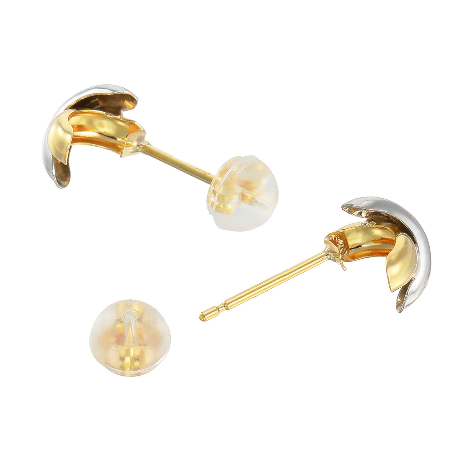 エムイー・ブリランテ １８Ｋ＆プラチナ９００ コンビカラーピアス