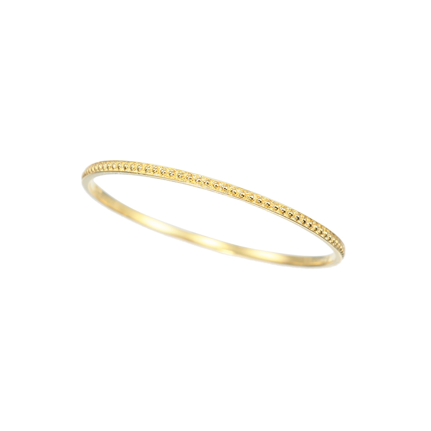 エムイー・ブリランテ １８Ｋ ミル打ち風 スキニーリング