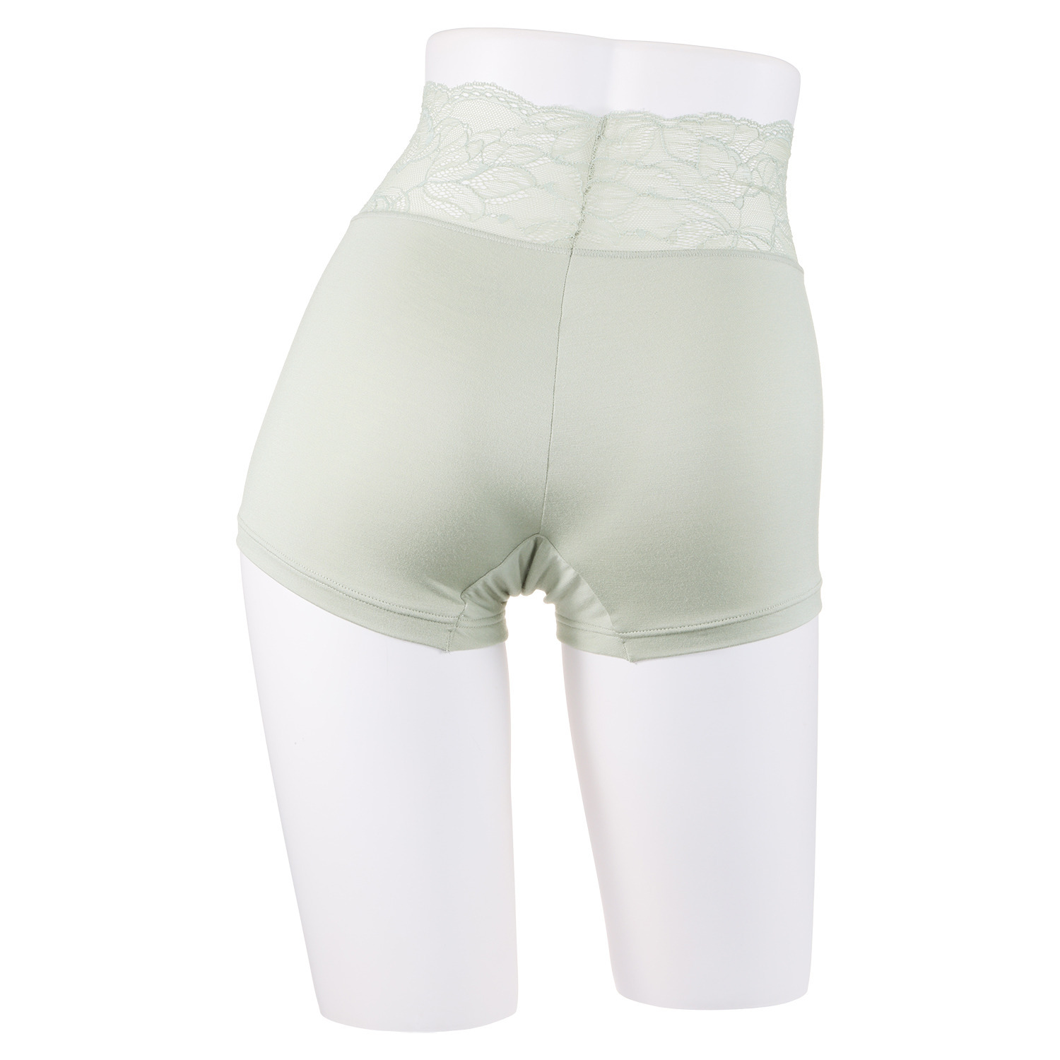エレーヌ 抗菌防臭 シルキースムース レースアクセント 深ばきショーツ３枚セット