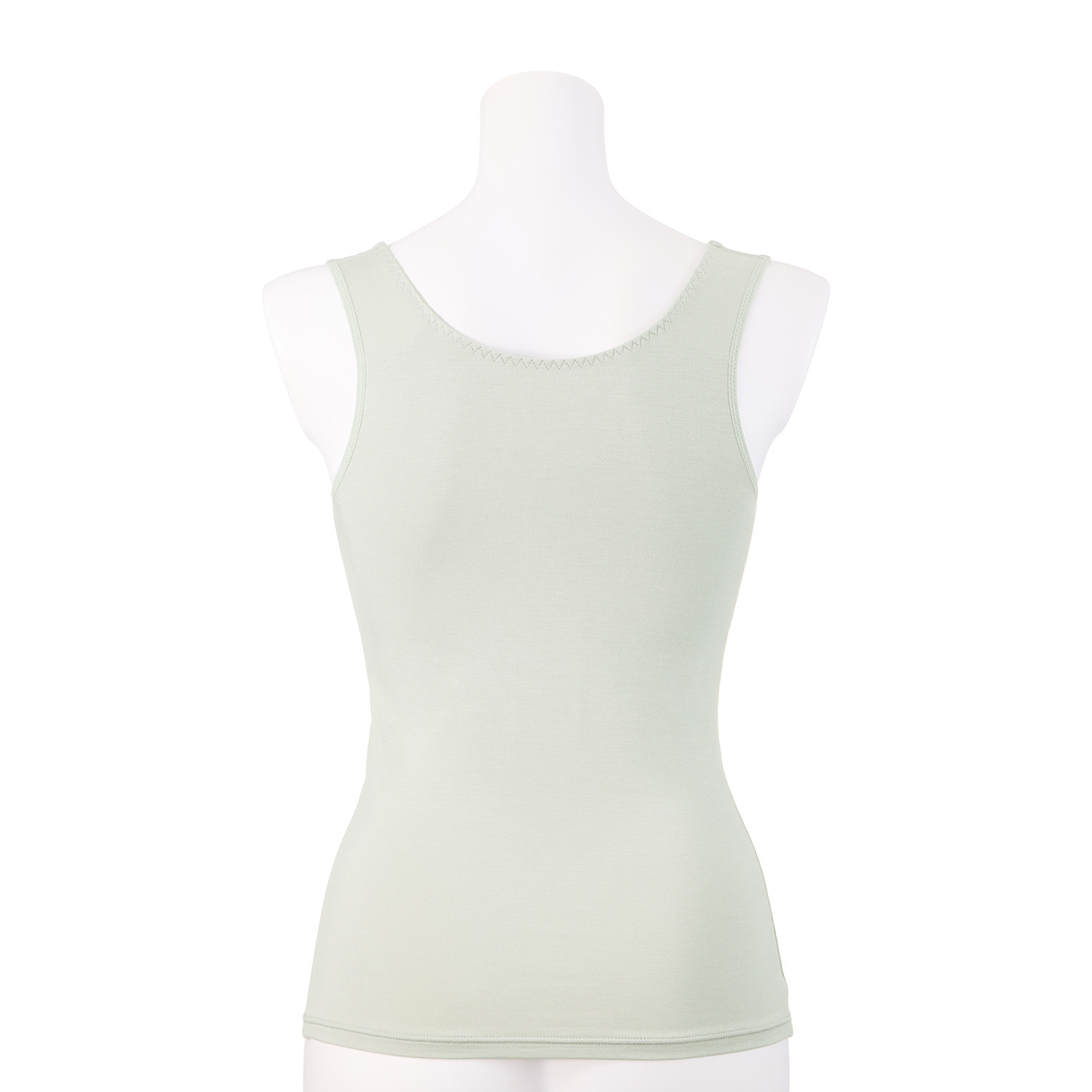 エレーヌ 抗菌防臭 シルキースムース ふわっと包んでバストＵＰ カップ付タンクトップ ２枚セット