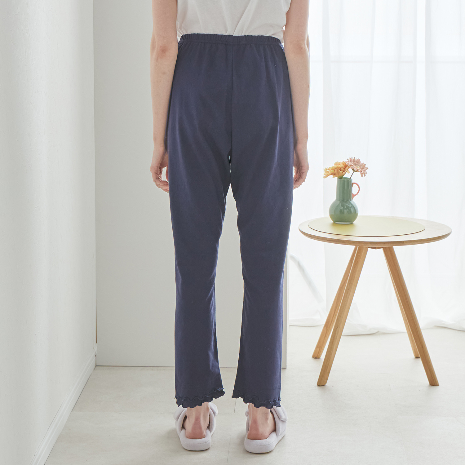 ナルエー コットン１００％ 天竺レギンス