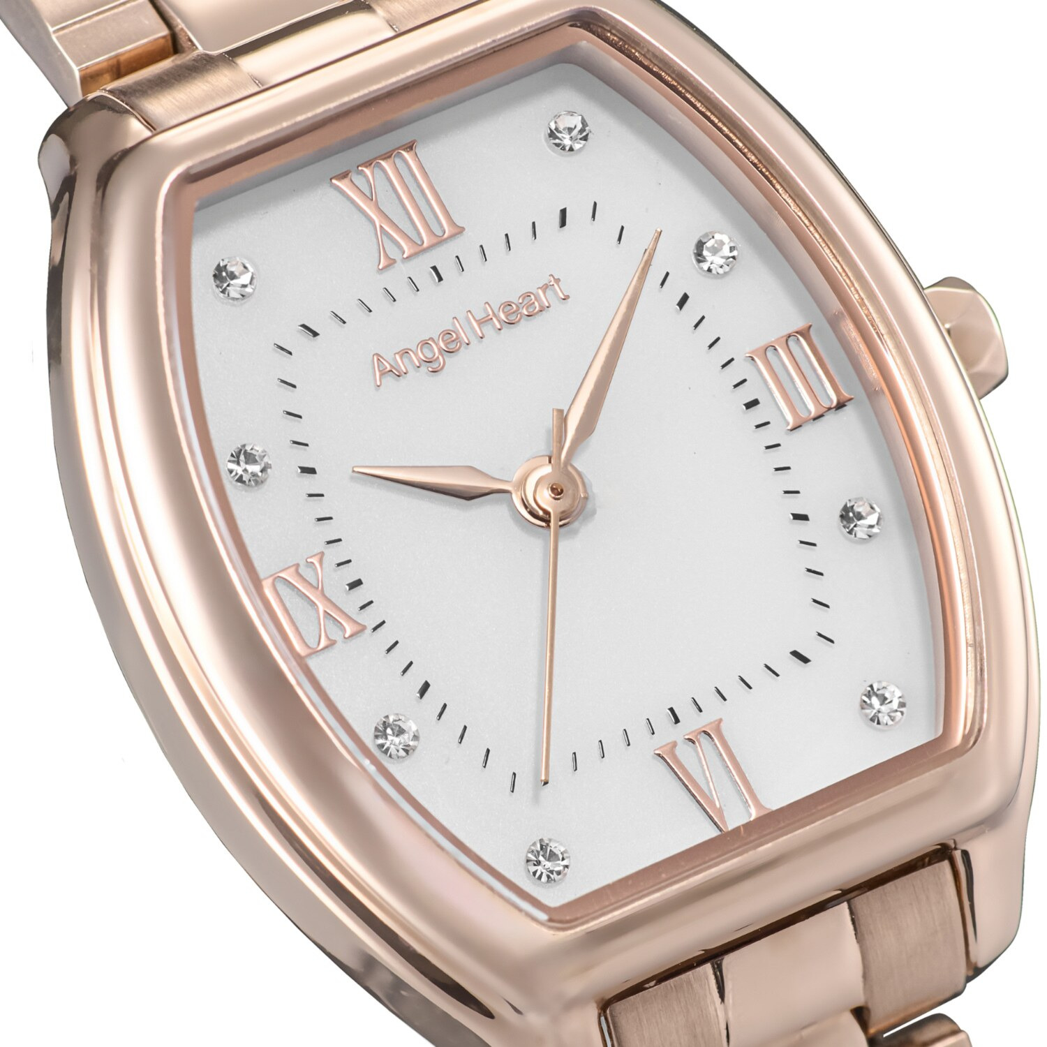 エンジェルハート イノセントタイム トノーフェイス ソーラーウォッチ ＜ピンクゴールドカラー＞