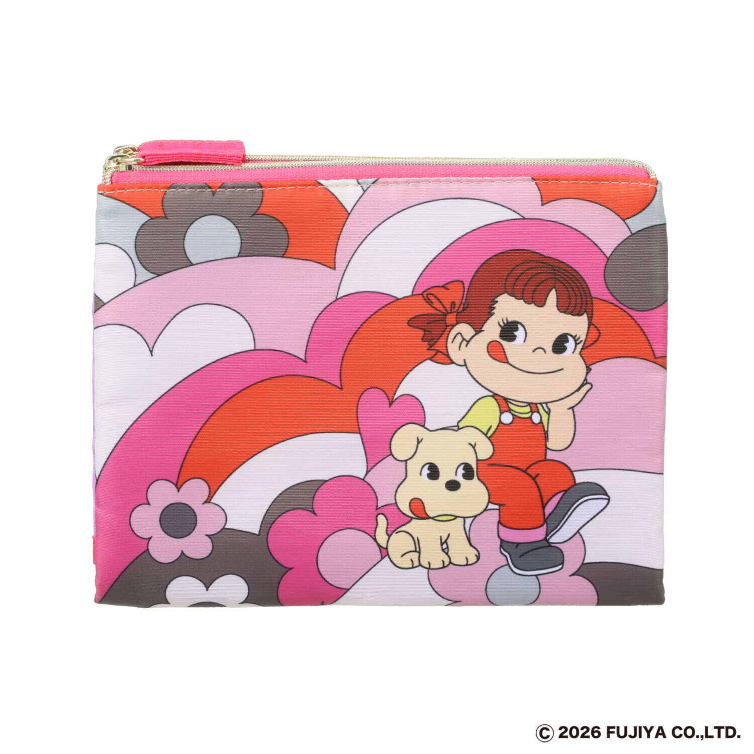 ペコちゃん マルチフラットポーチ
