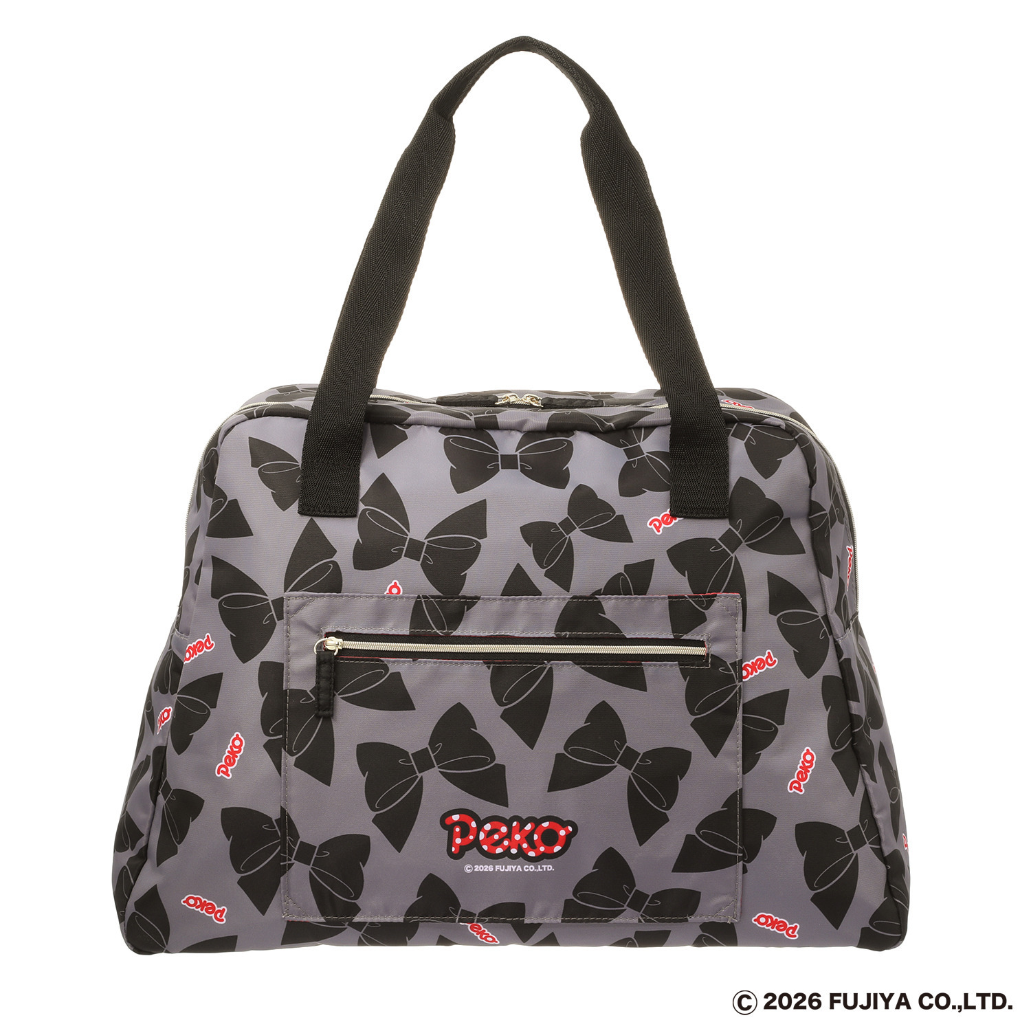 ペコちゃん ポケッタブル トラベルトートバッグ キャンディーチャーム付