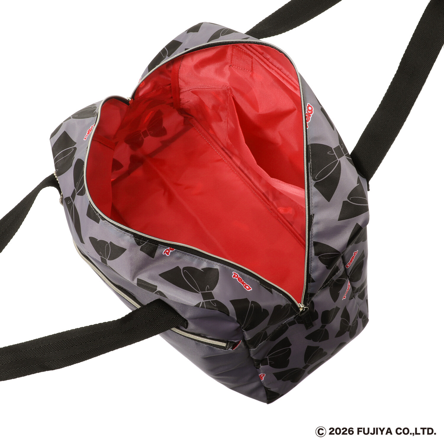 ペコちゃん ポケッタブル トラベルトートバッグ キャンディーチャーム付