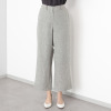 メリオン フランス・ ノルマンディー産 プラチナプレミアムリネン 立体シルエット ワイドパンツ