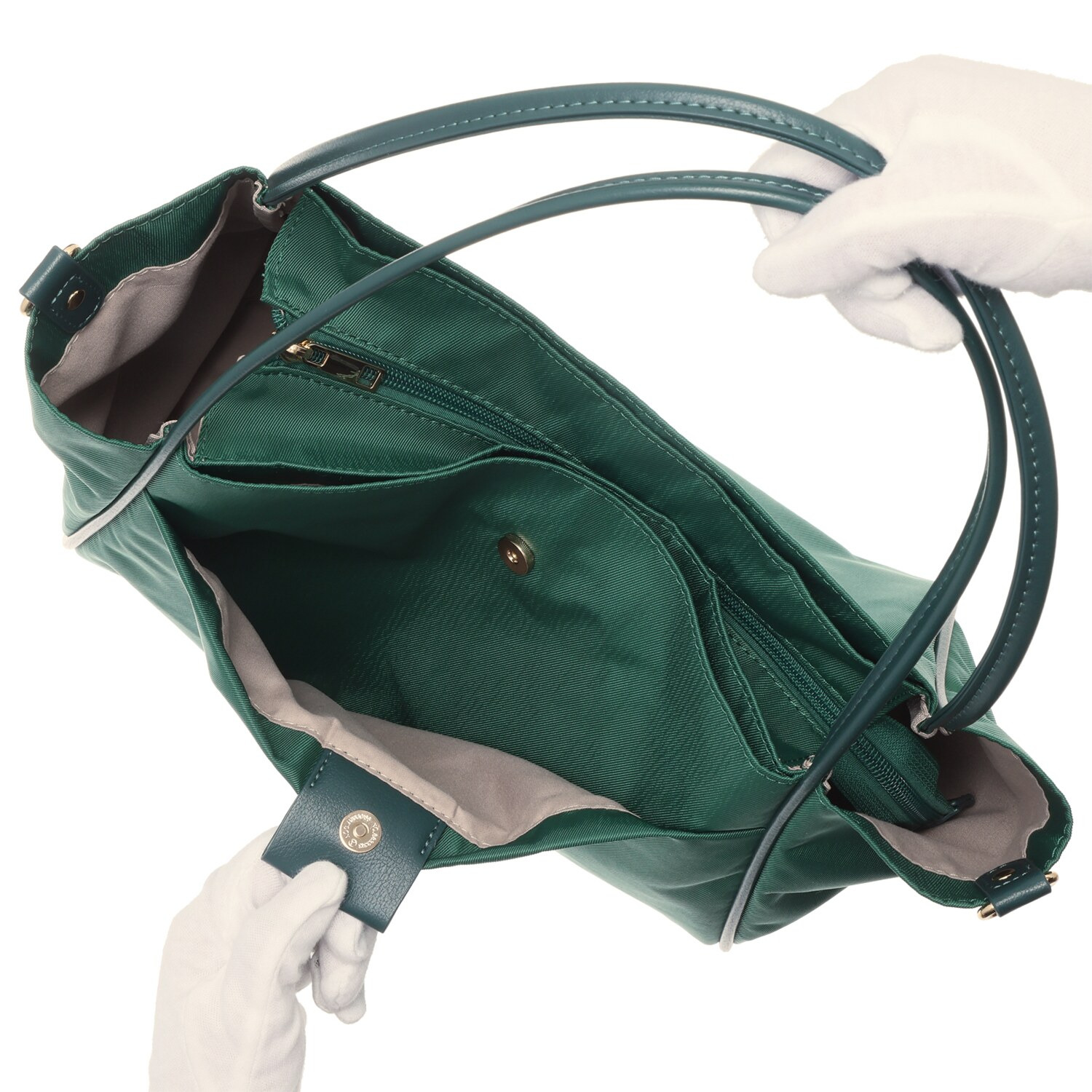 メゾンヴェール はっ水ナイロン ３層構造　軽量 ２ウェイトートバッグ＆ スマホショルダーセット