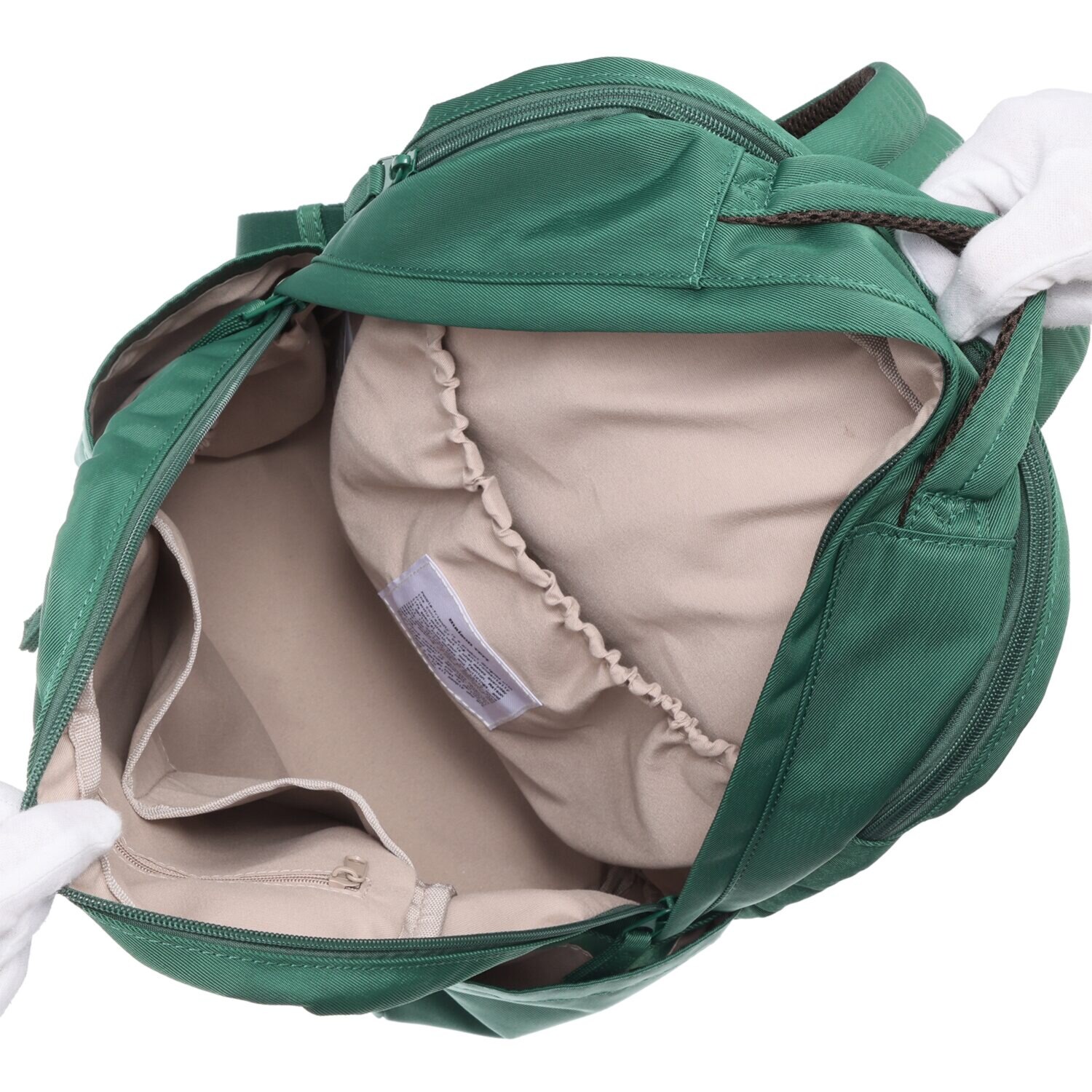 メゾンヴェール はっ水ナイロン 軽量　１０ポケット バックパック