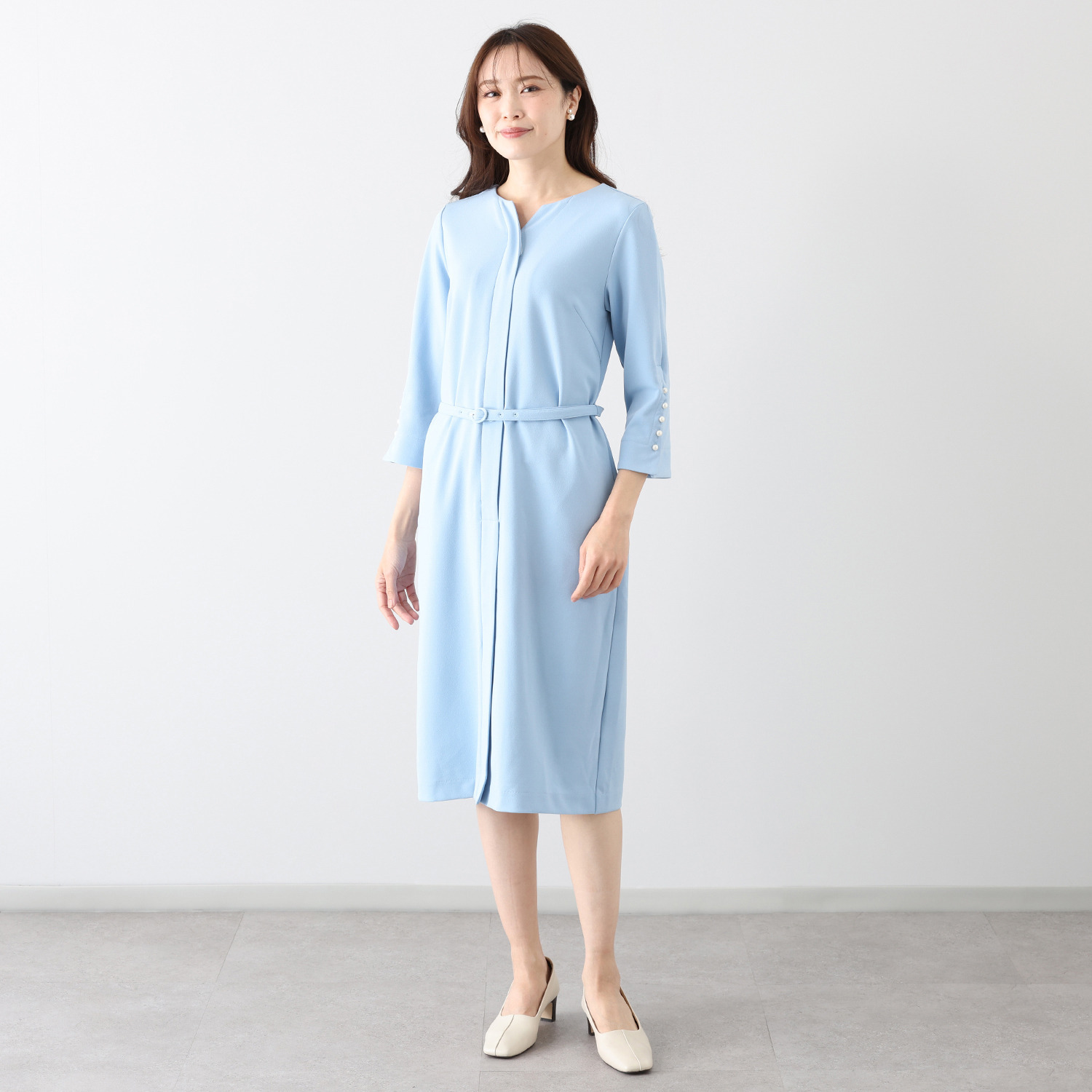 ベラデッソグラツィア カットジョーゼット ワンピース