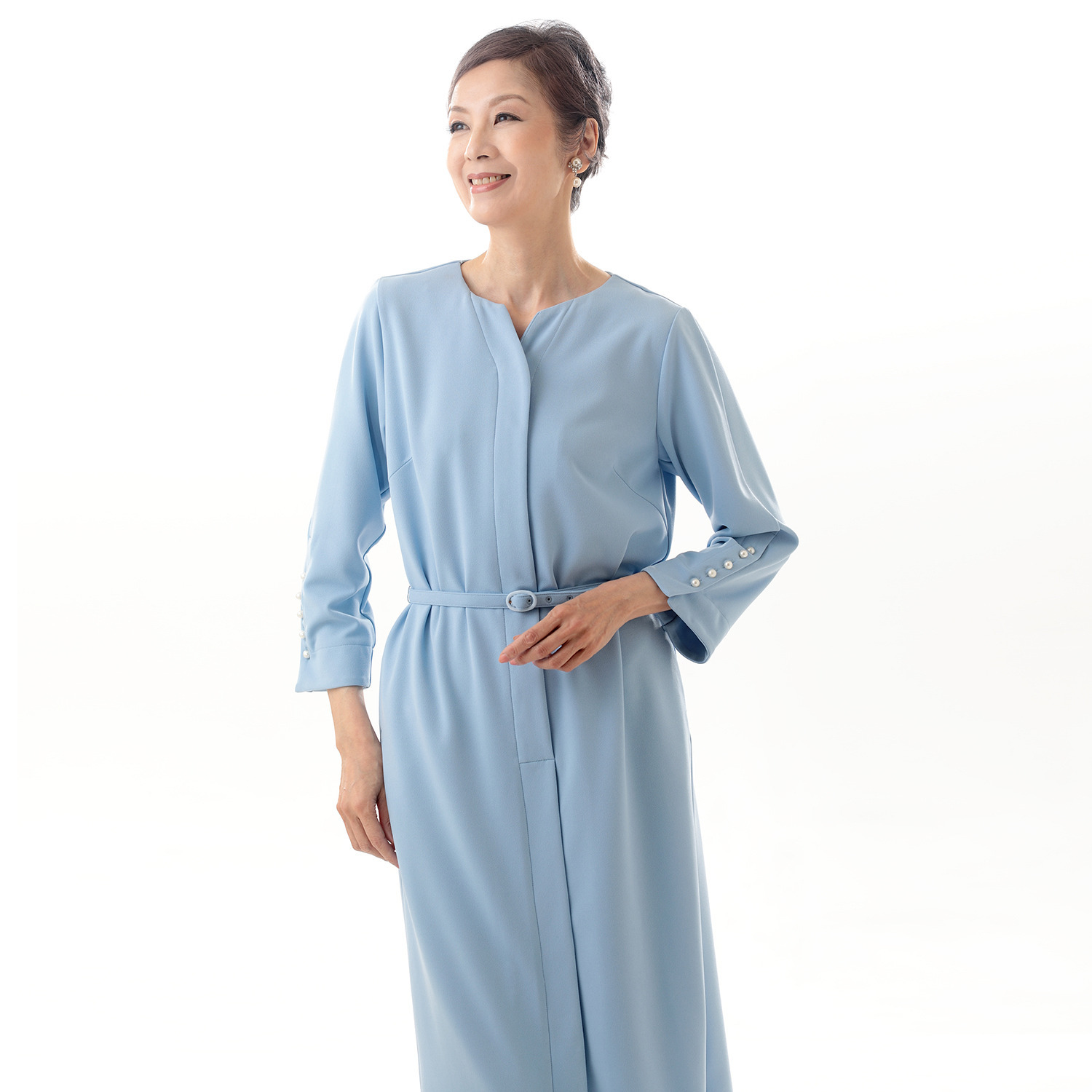 ベラデッソグラツィア カットジョーゼット ワンピース