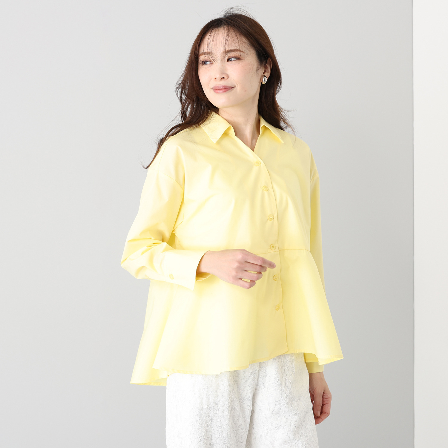 ベラデッソグラツィア フレアーシャツブラウス