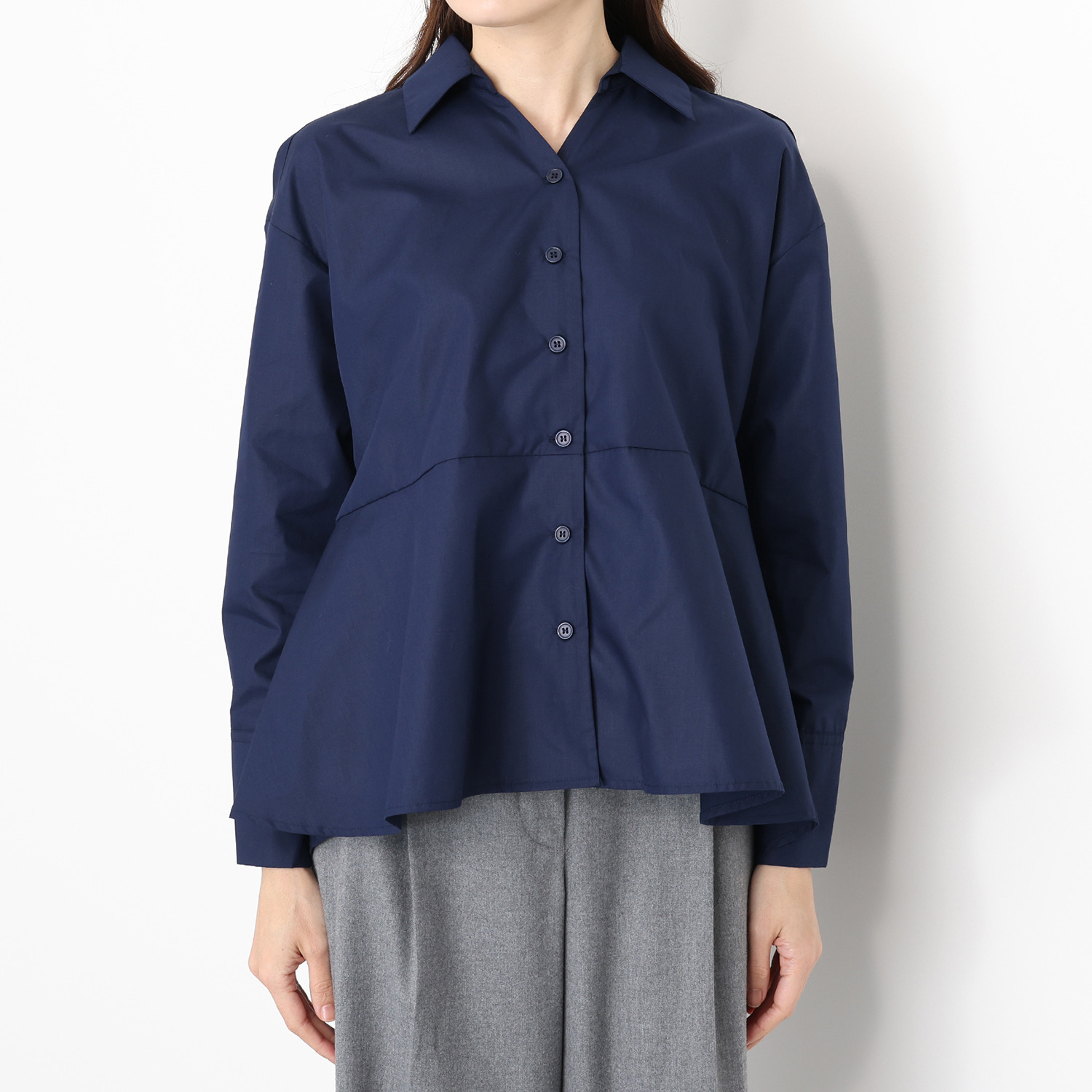 ベラデッソグラツィア フレアーシャツブラウス