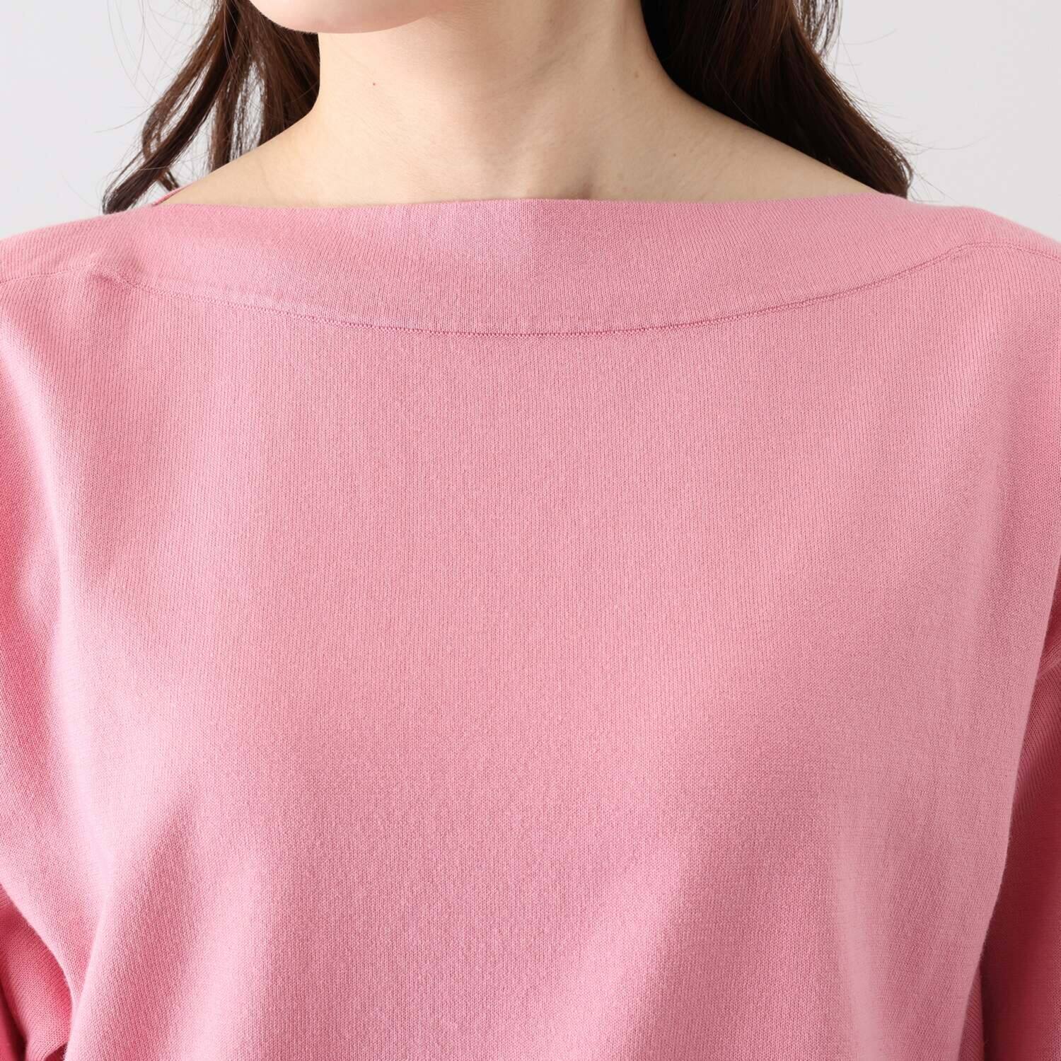 ベラデッソグラツィア コットンシルクリネン ニットプルオーバー