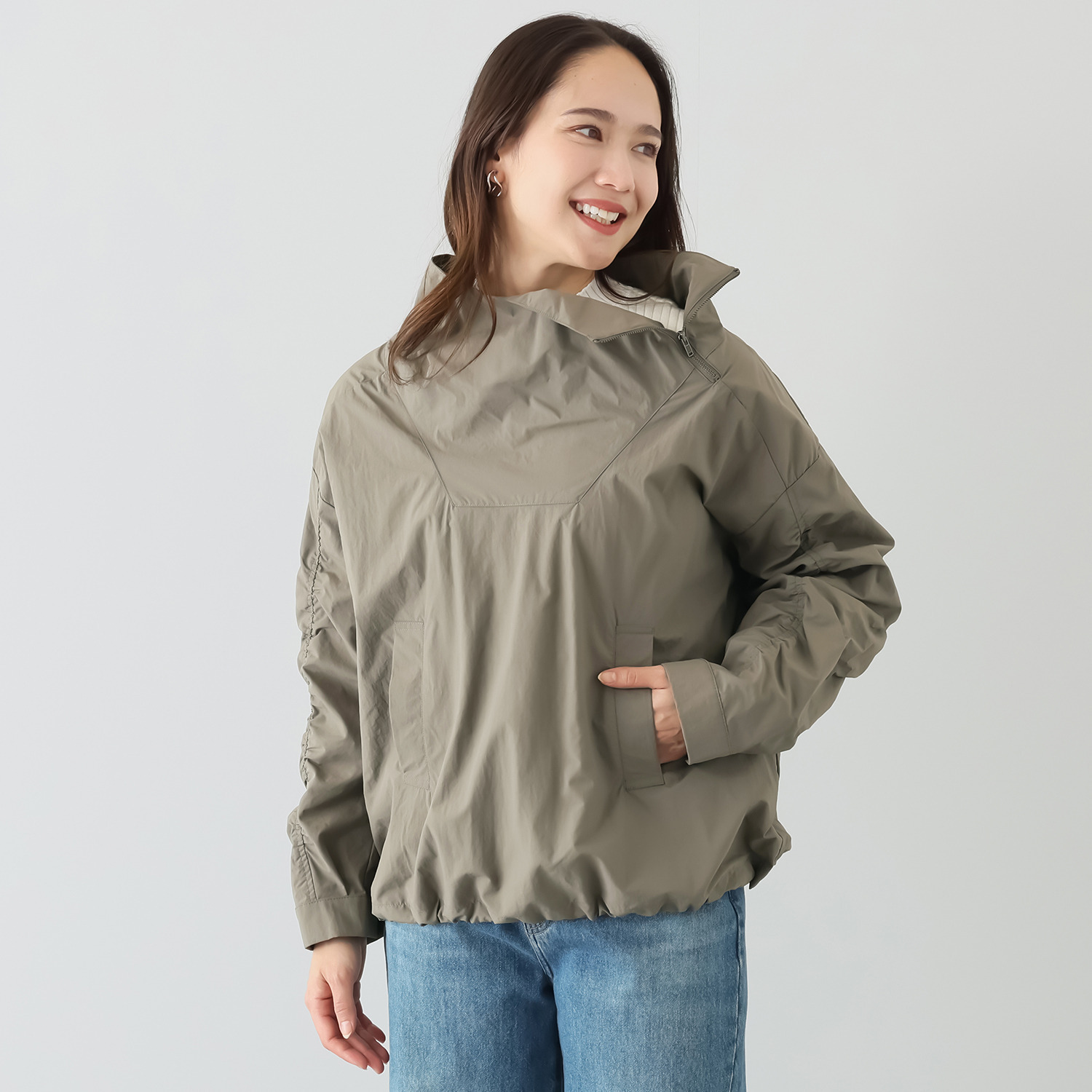 コモエリークローゼット ゆるネックが揺れる リラックストップス