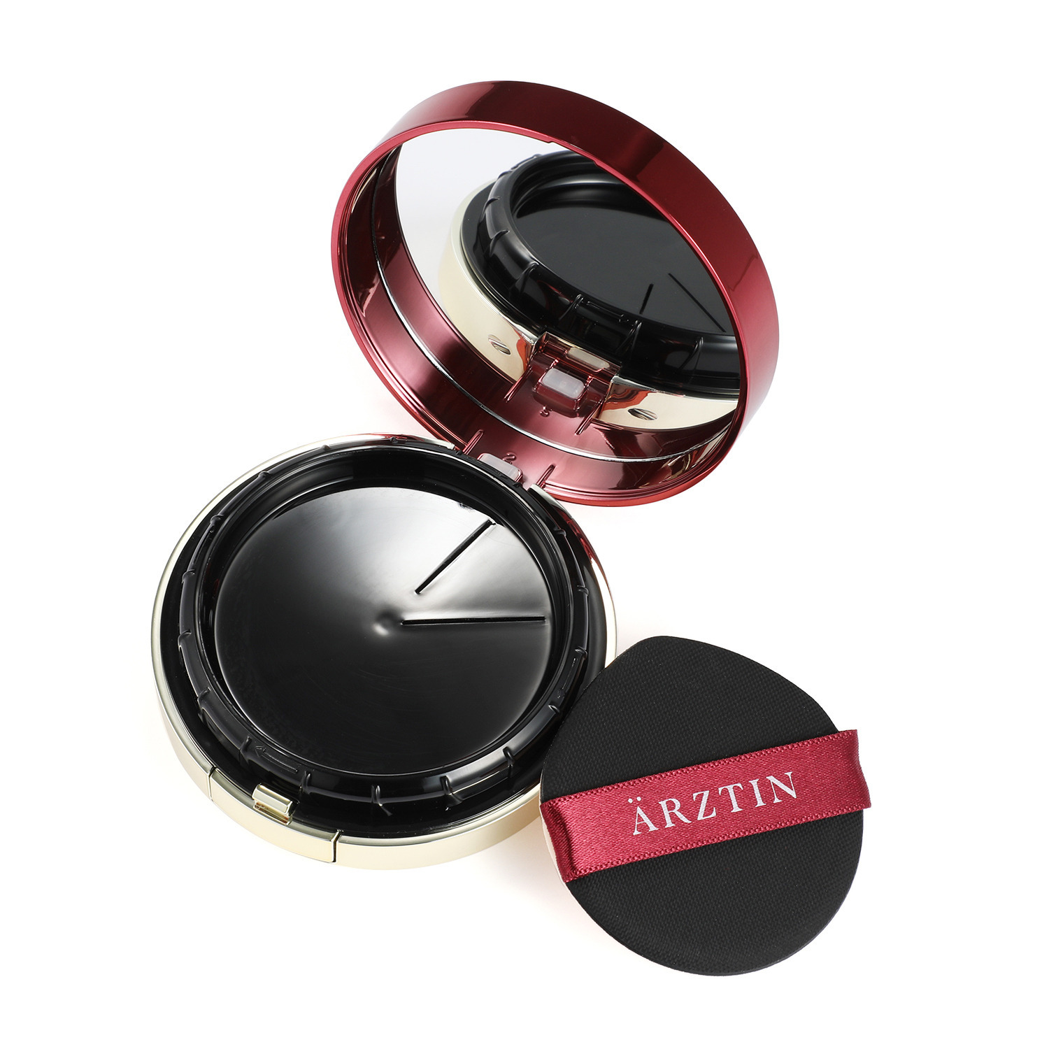 エルツティン 韓国大手美容サロン発 美容液仕立ての “生肌セラムファンデ” シルクグラインダー ファンデーション２個分 限定パクト特別セット