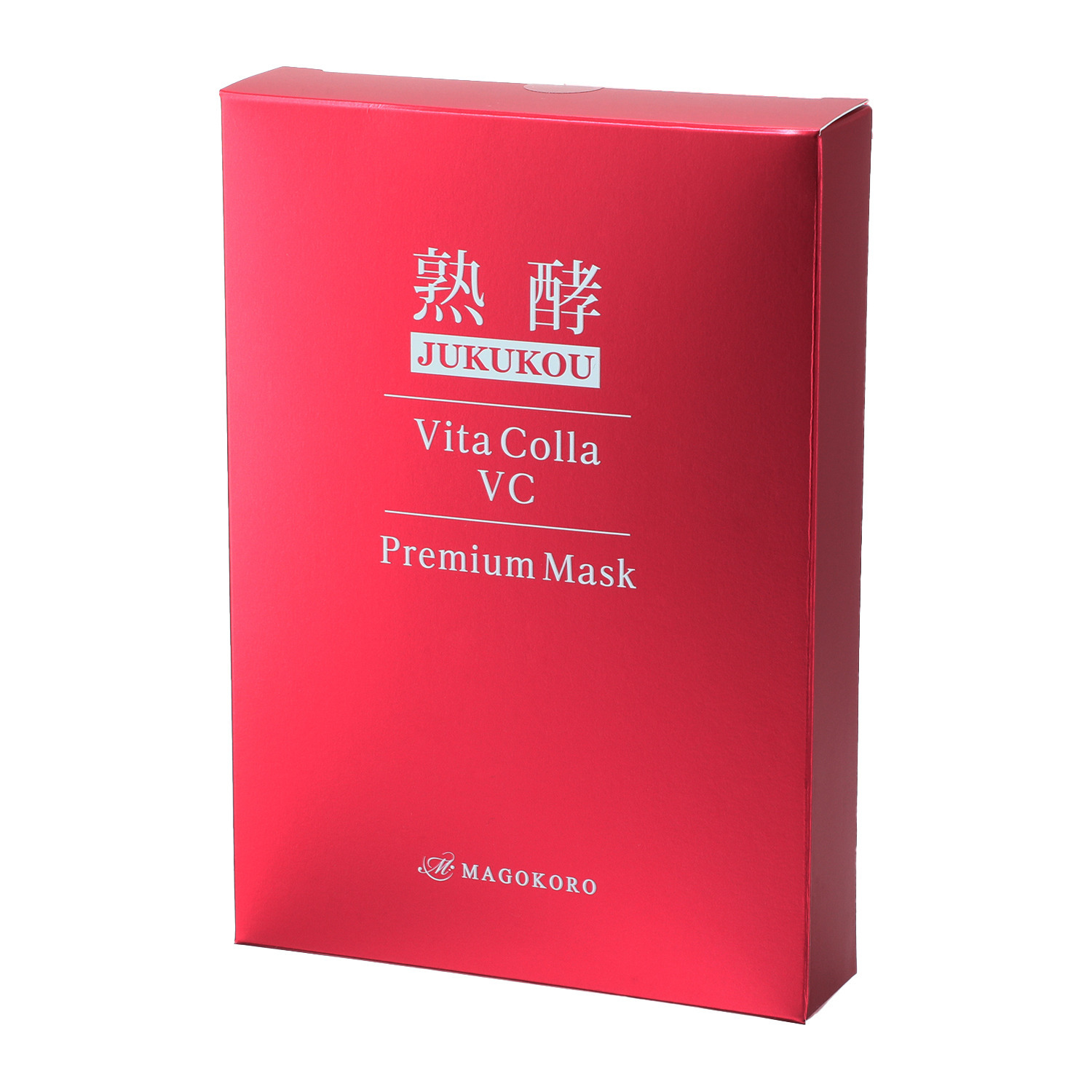 熟酵 熟成発酵独自成分配合！ ハリツヤ潤い肌に導く ビタコラＶＣ プレミアムマスク １箱