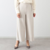 エアリーフェアリー ストレッチカルゼ 飾りベルトワイドパンツ