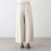 エアリーフェアリー ストレッチカルゼ 飾りベルトワイドパンツ