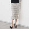 マダムヒロコ ティアードフリル ニットスカート