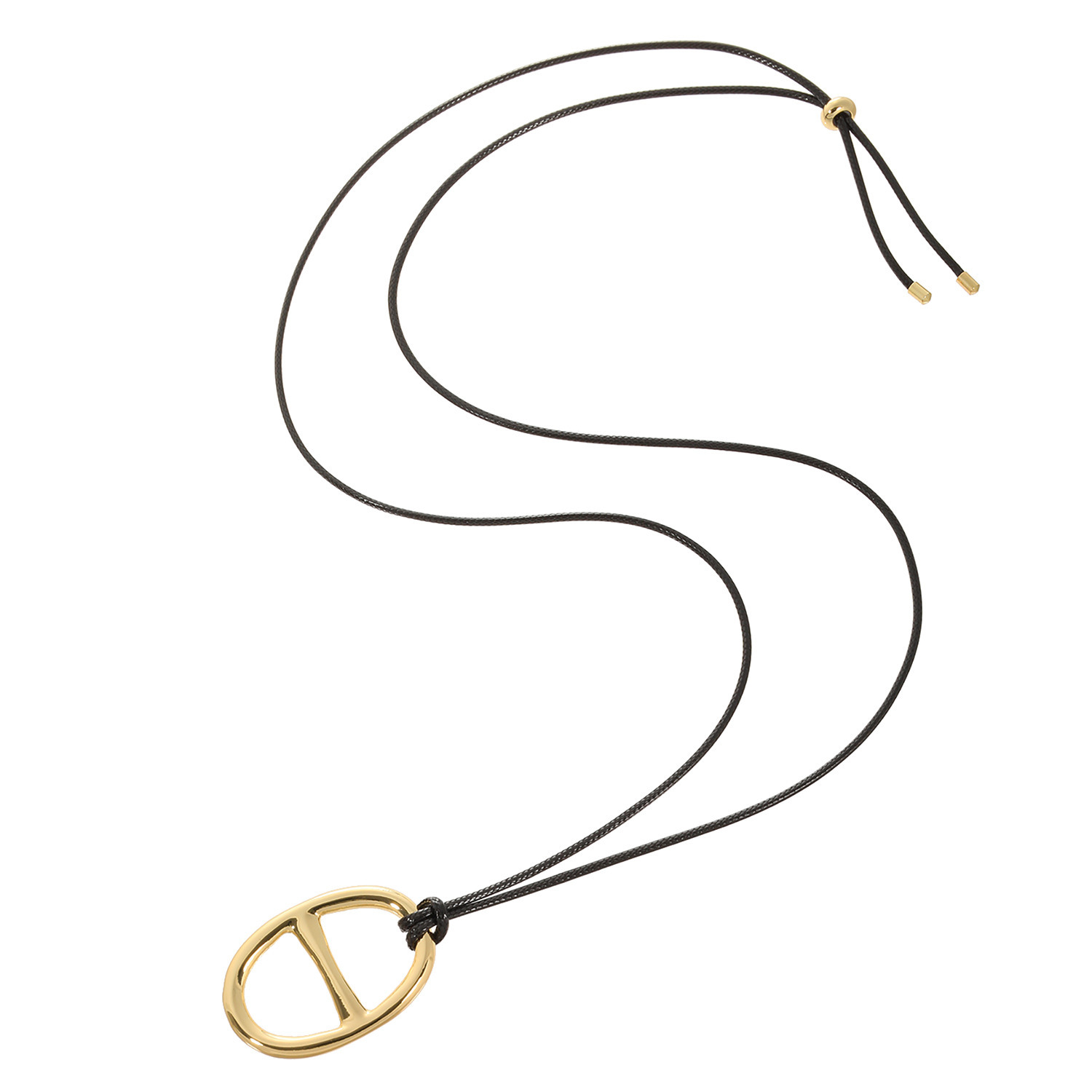 エアリーフェアリー オーバルライン メタルコードペンダント