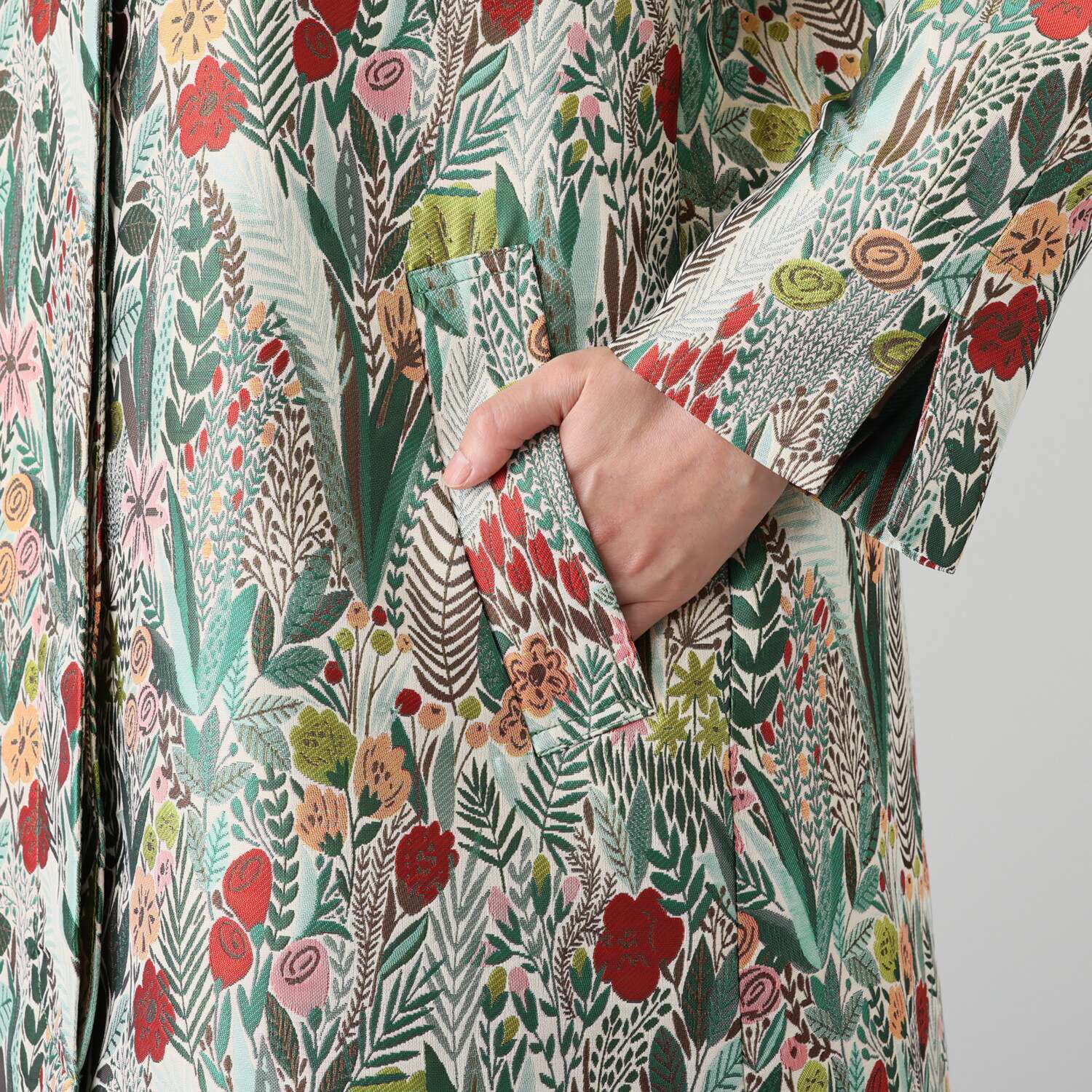 キョウコ　ヒガ ゴブラン風 スプリングコート