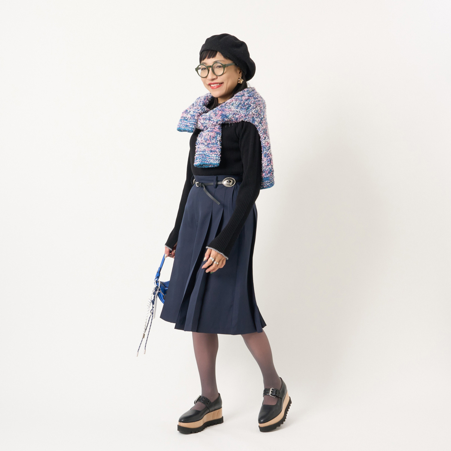 ミューリエ アイビー気分で フレッシュに 大人のきれいめ キュロットパンツ