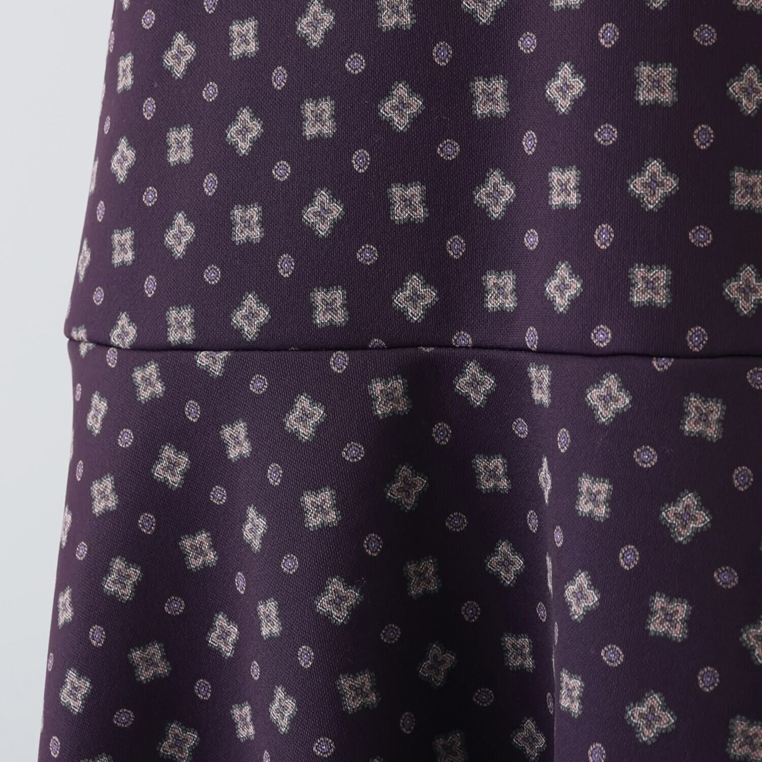 ダジュール フレアーシルエット エレガントワンピース