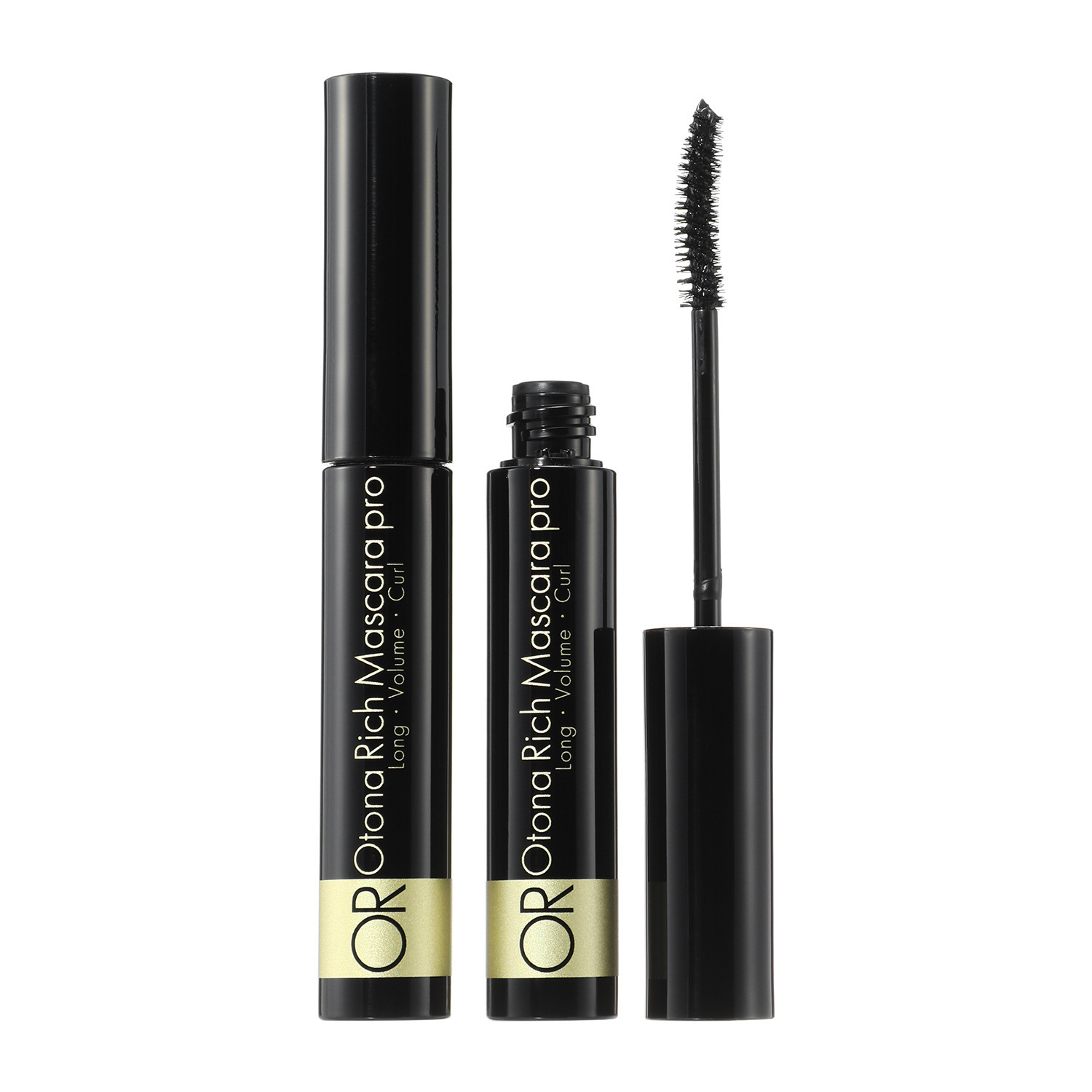 大人リッチ 長い扇形まつ毛を演出 品よく際立つ漆黒カラー マスカラ　プロ ２本セット