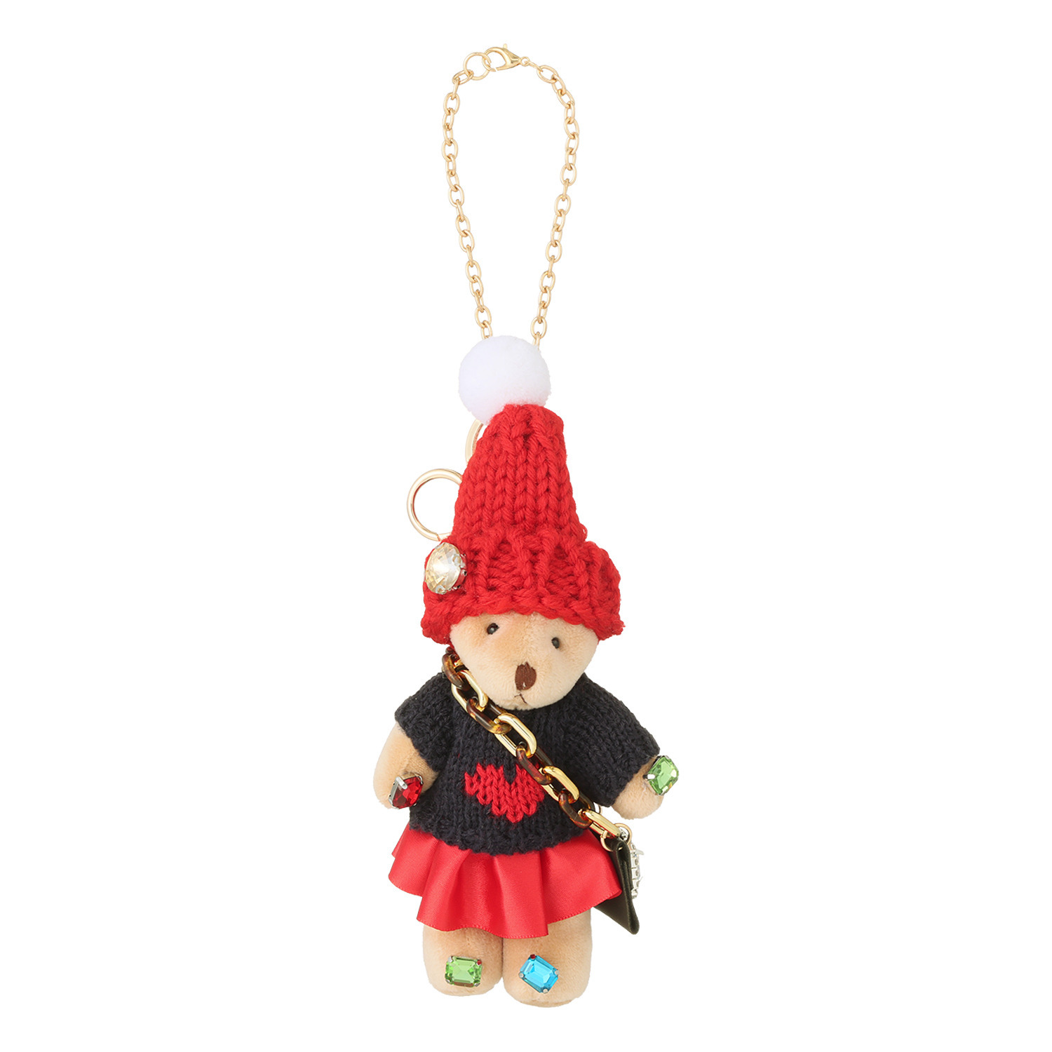 Ｒｏｉ（ロア） ハートセーター クマちゃんチャーム