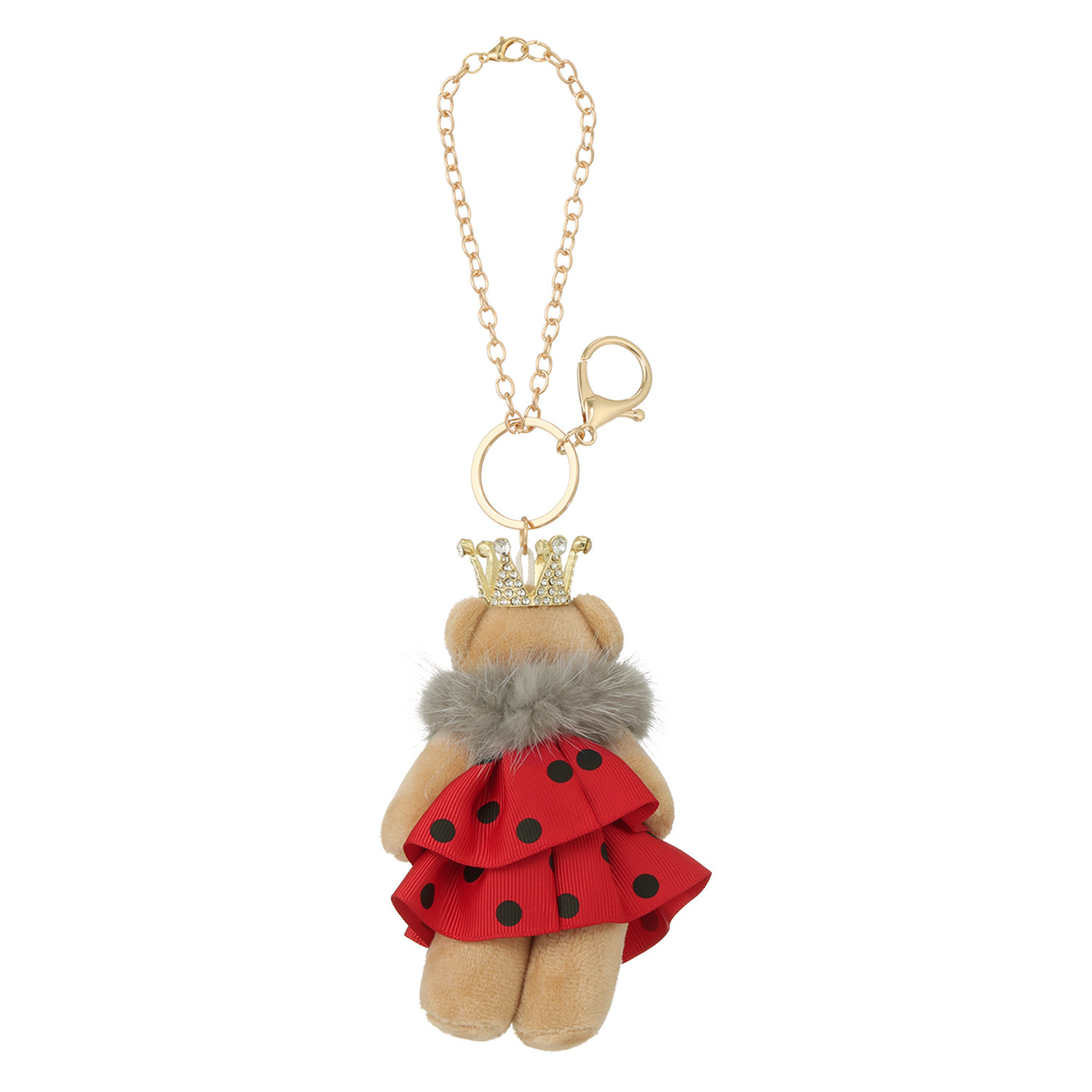 Ｒｏｉ（ロア） ドットスカート クマちゃんチャーム