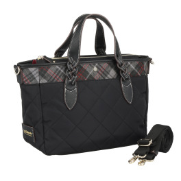 キンロック　バイ キンロックアンダーソン ダイヤモンドキルティング 編みハンドル ２ウェイトートバッグ