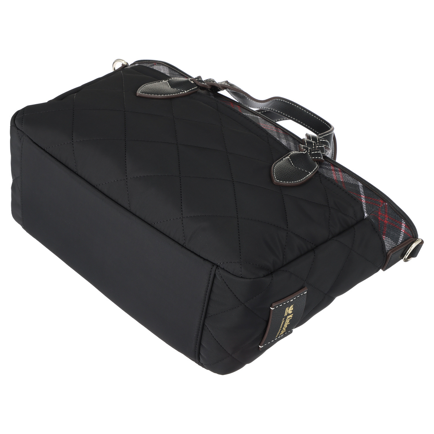 キンロック　バイ キンロックアンダーソン ダイヤモンドキルティング 編みハンドル ２ウェイトートバッグ