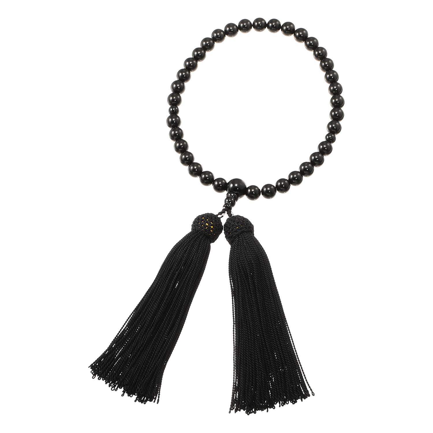 バイネイチャーサイレンス ジェット＆ ブラックオニキス 念珠