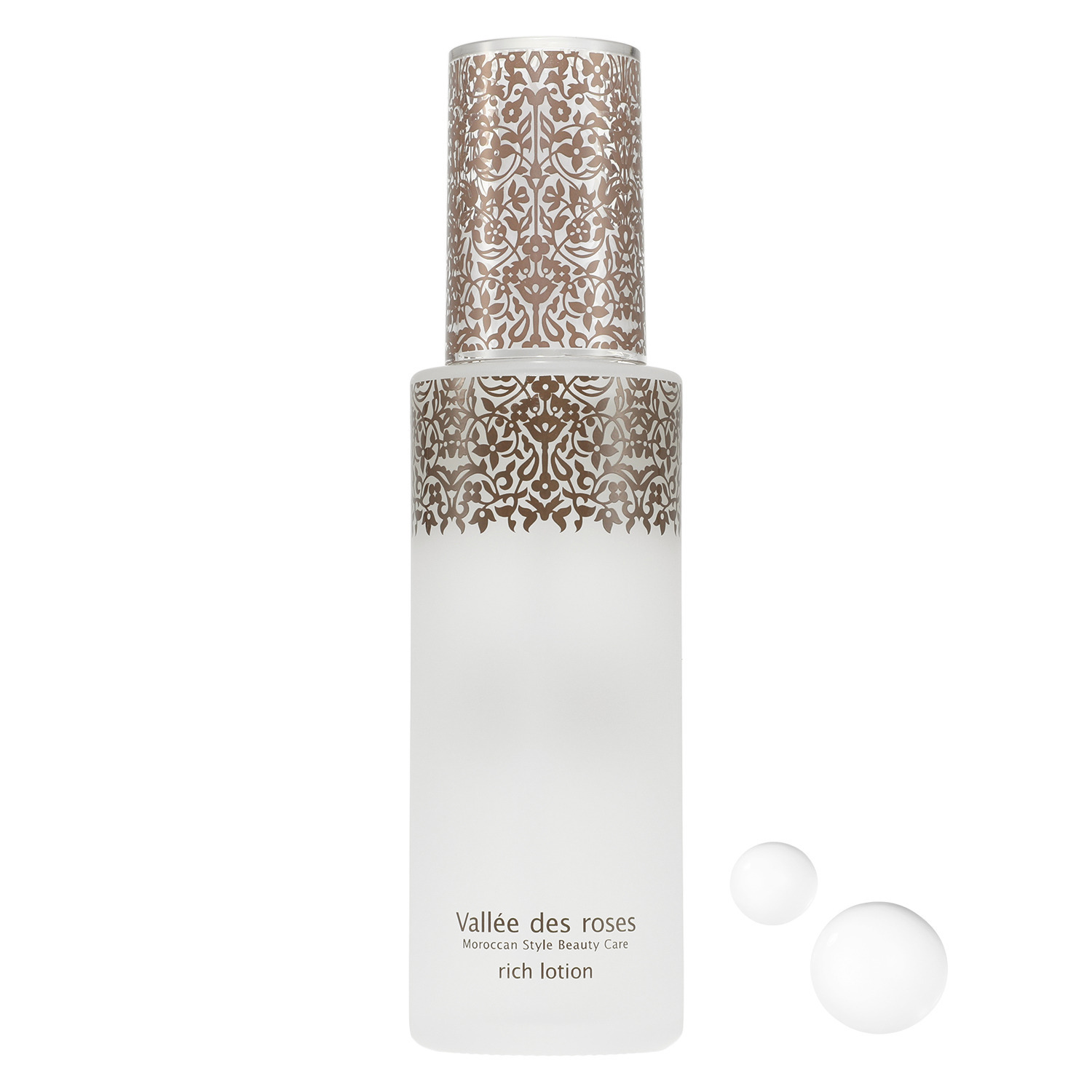 ヴァレ　ド　ローズ 水分と油分を補い保ち しっとり潤い肌へ導く！ リッチローション ２本特別セット