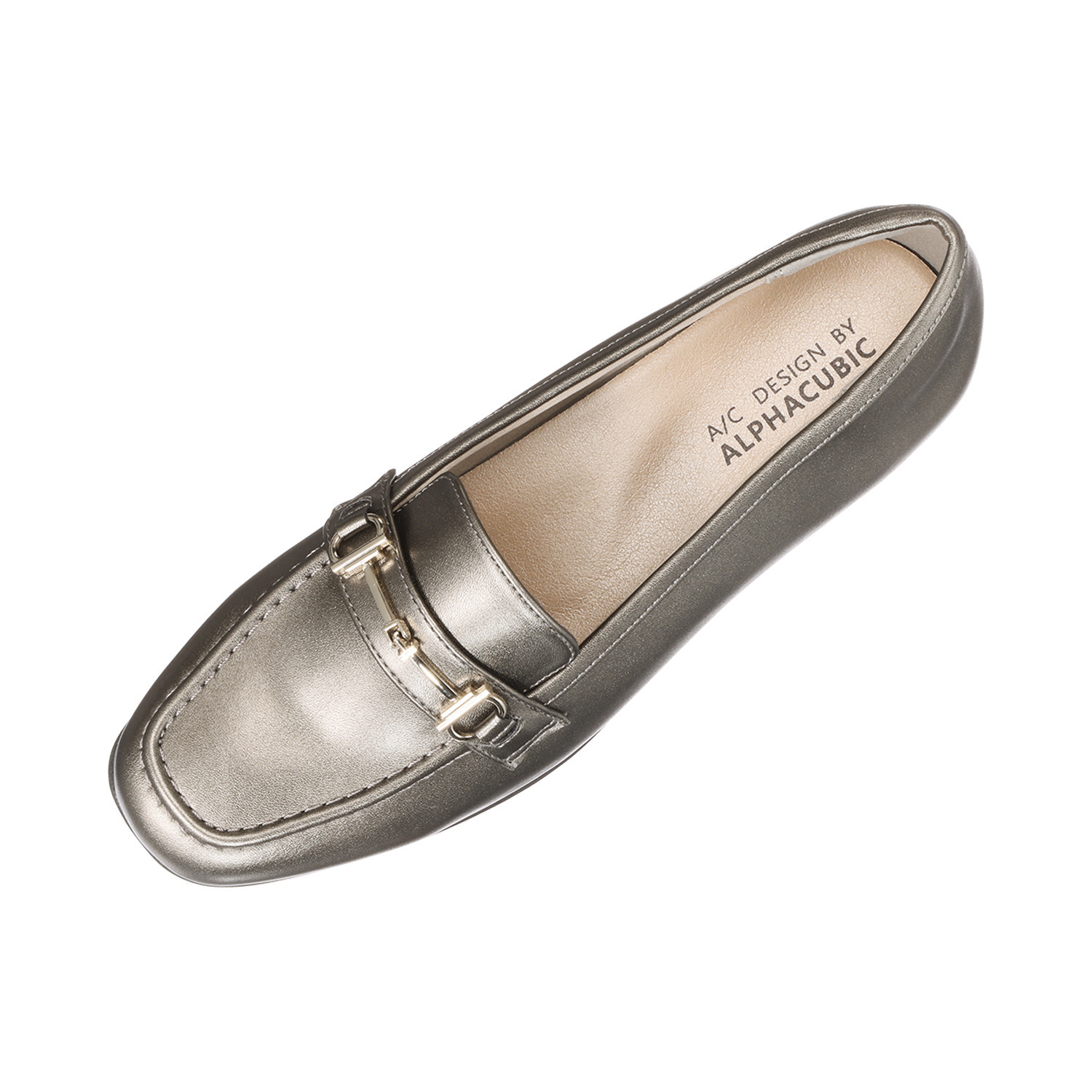 アルファキュービック 靴のマエストロ監修 軽量　ゆったり 幅広ローファーシューズ