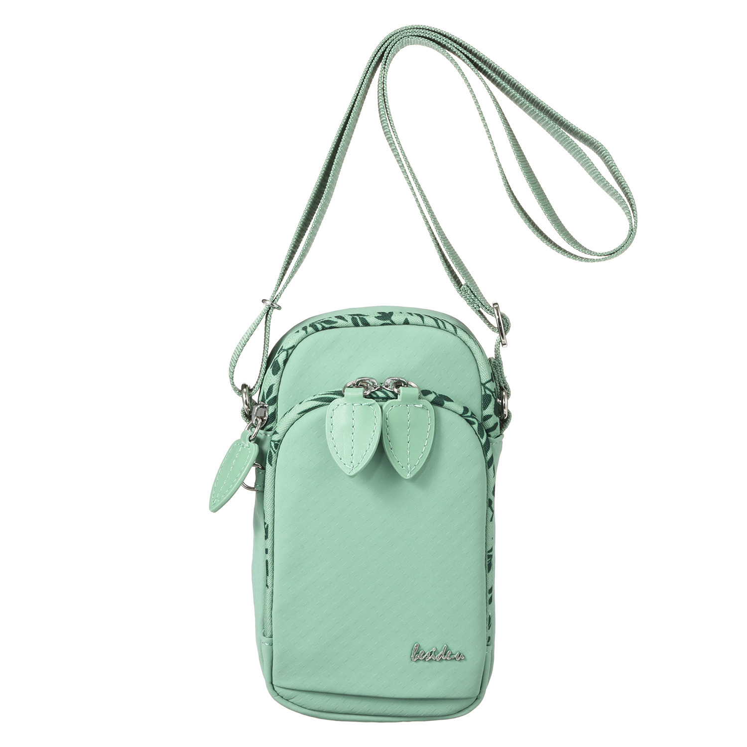 ビサイユ ２０周年アニバーサリー はっ水 “ボタニカーラ” どこでも一緒 スマホポシェット