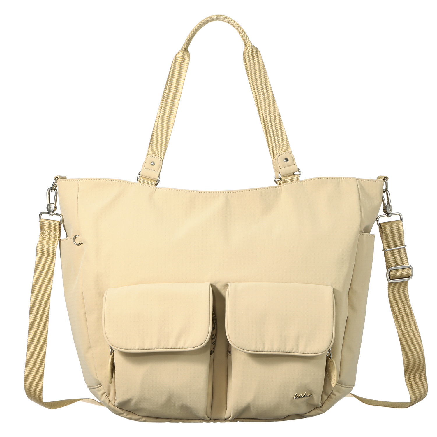 ビサイユ ２０周年アニバーサリー はっ水 “ボタニカーラ” きれいめ大容量Ｂ４ ３ウェイトートバッグ