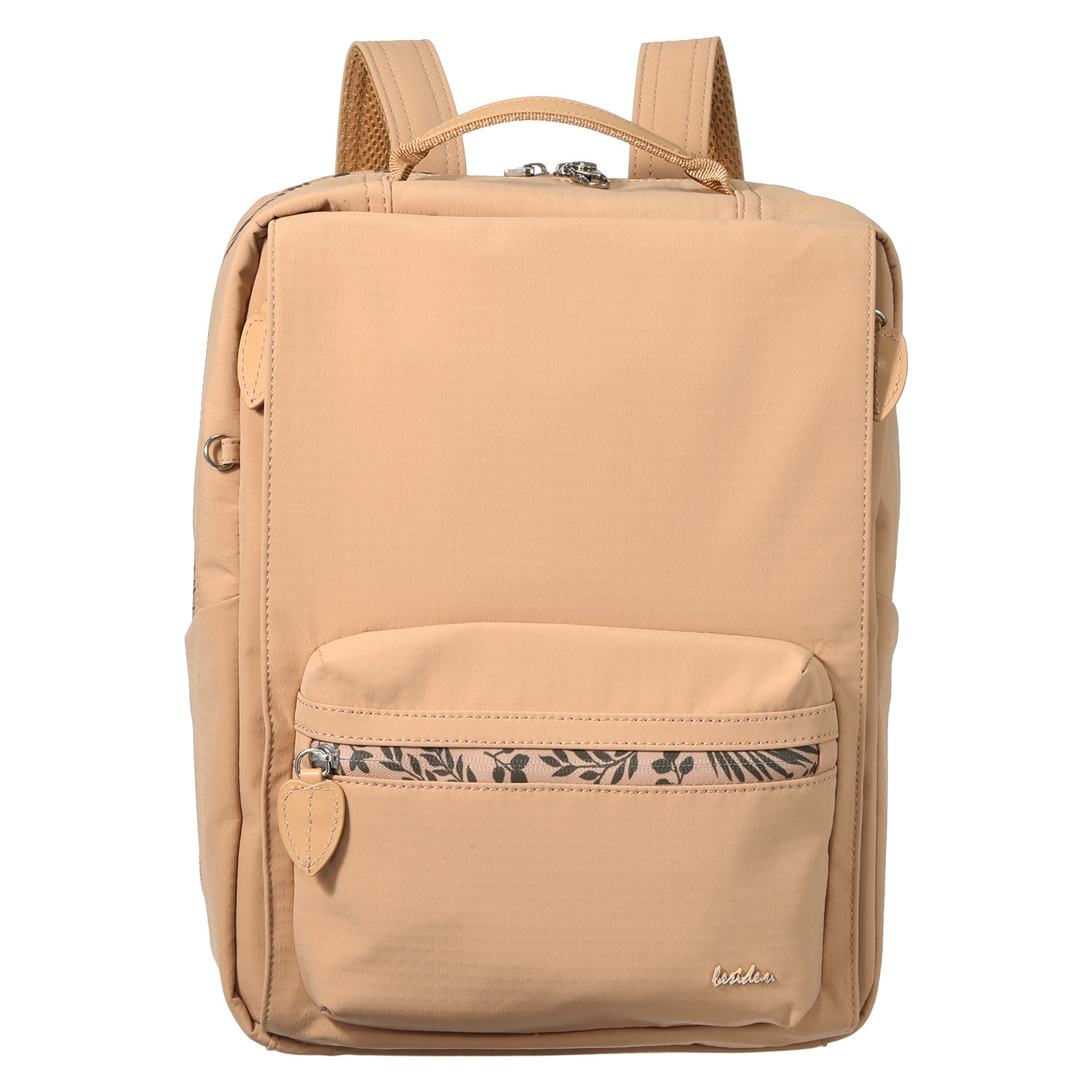 ビサイユ ２０周年アニバーサリー はっ水 “ボタニカーラ” すっきり収納Ａ４サイズ ３ウェイスクエアリュック