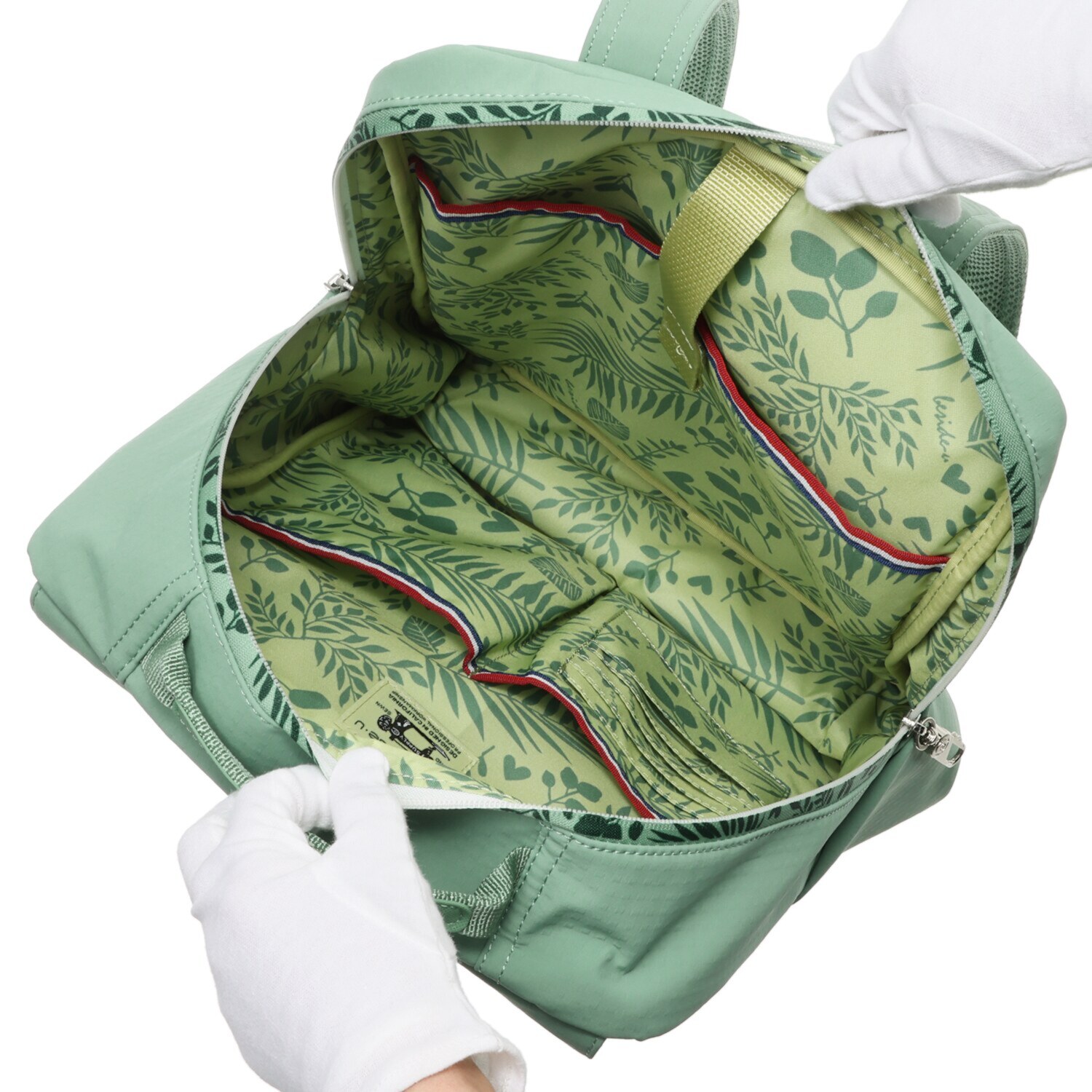 ビサイユ ２０周年アニバーサリー はっ水 “ボタニカーラ” すっきり収納Ａ４サイズ ３ウェイスクエアリュック